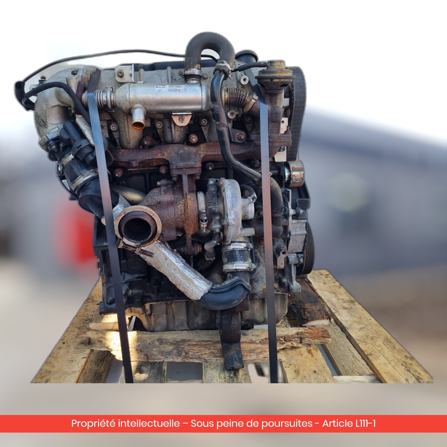 Moteur Fiat Scudo RHZ — occasion — vue 2