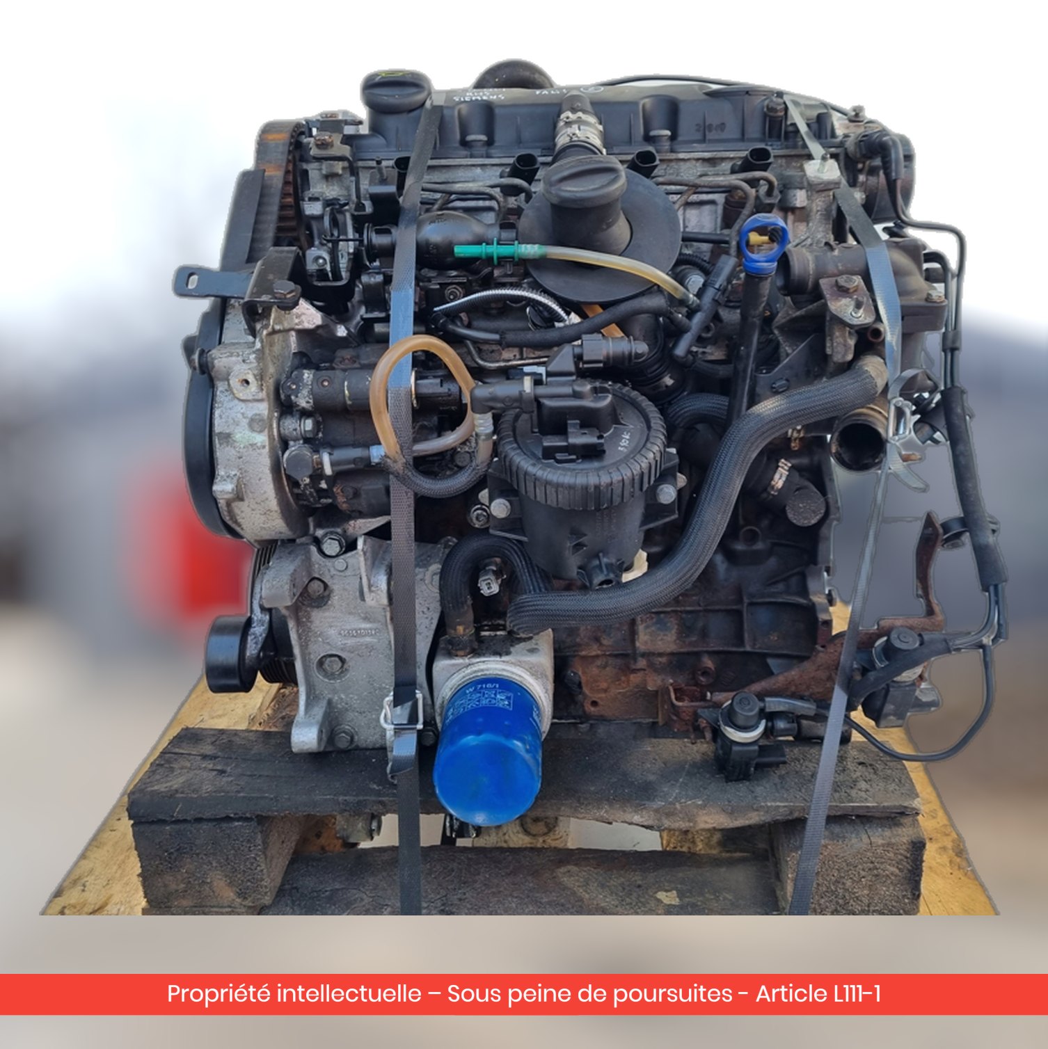 Moteur Fiat Scudo RHZ — occasion — vue 3
