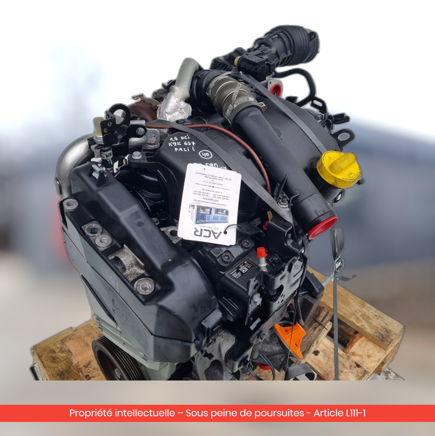 Moteur Renault Megane IV K9K657 — occasion — vue 2