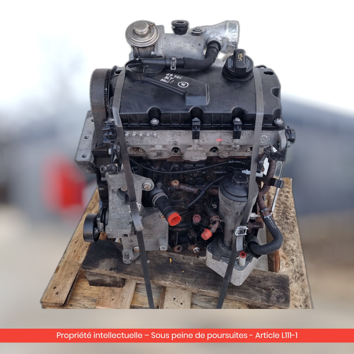 Moteur Seat Ibiza III BLT — occasion — vue 2