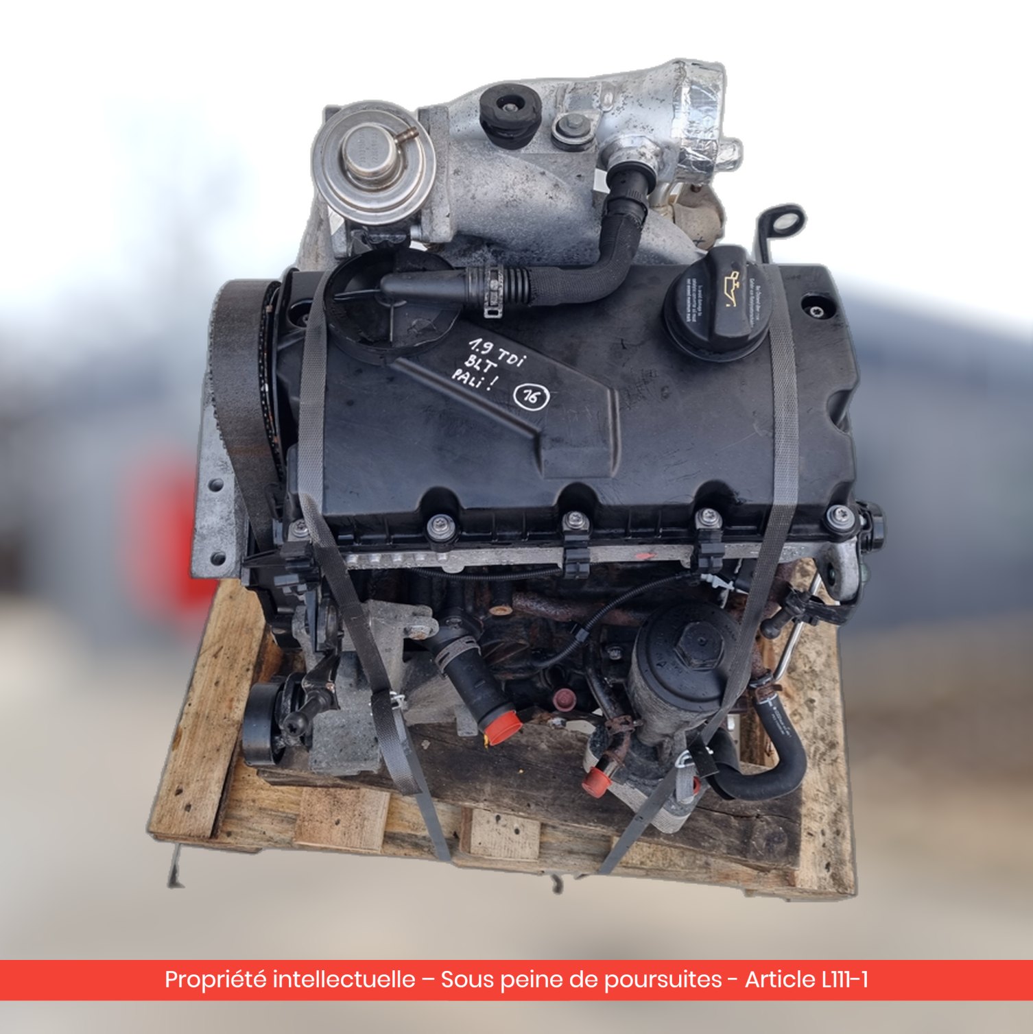 Moteur Seat Ibiza III BLT — occasion — vue 4