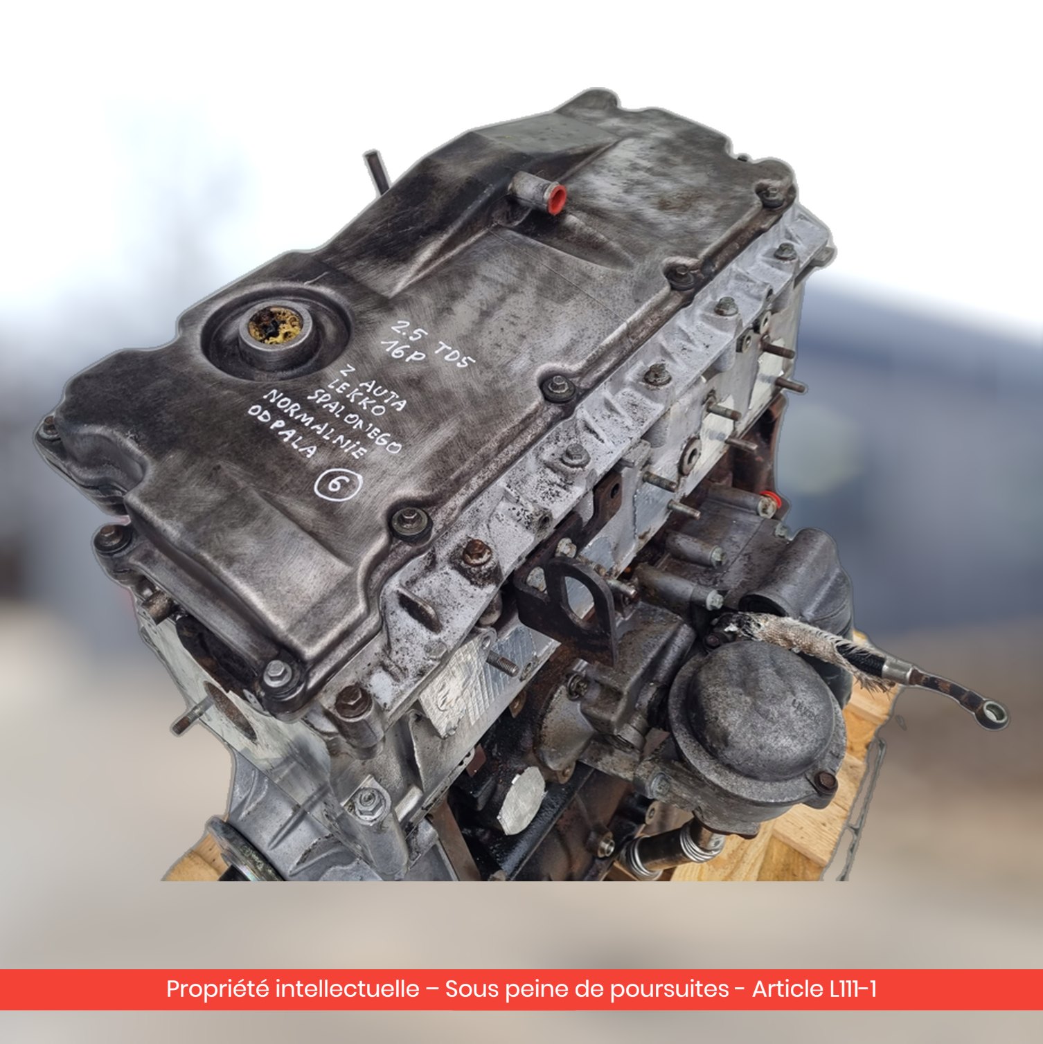 Moteur nu Land Rover / Rover Defender L316 TD5 16P — occasion — vue 1
