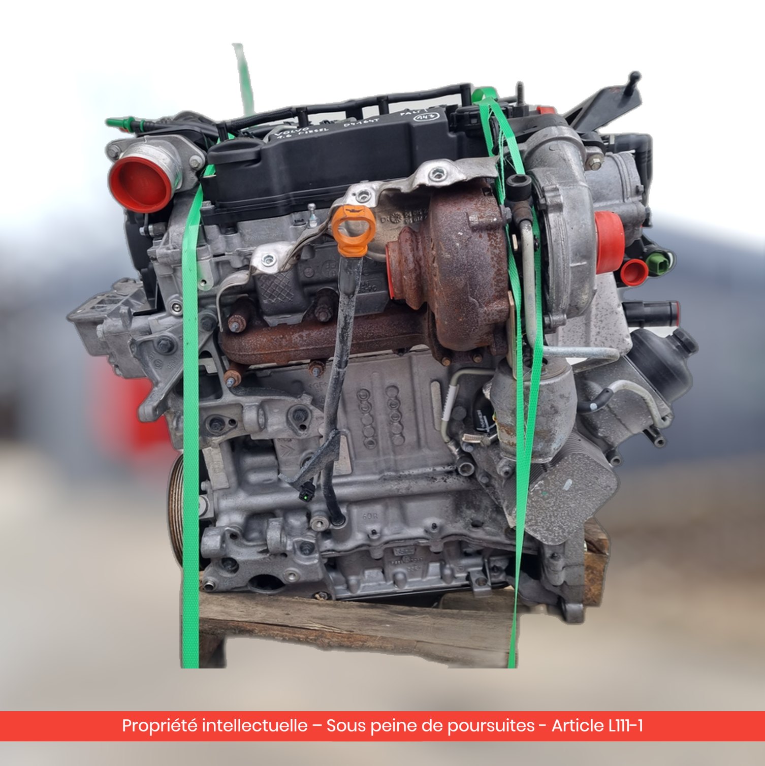 Moteur Volvo C30 D D4164T — occasion — vue 1