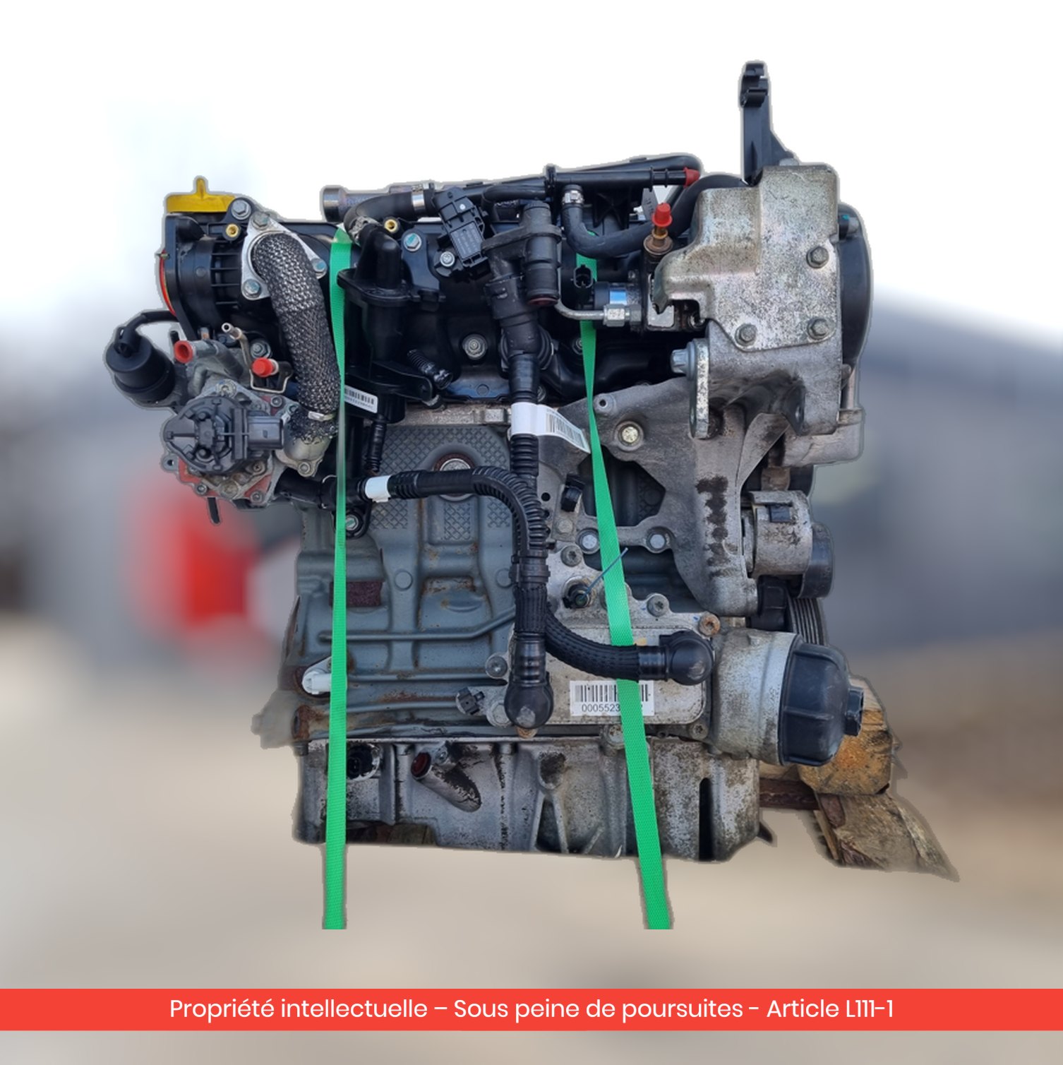 Moteur Fiat Doblo II 263A5000 — occasion — vue 2