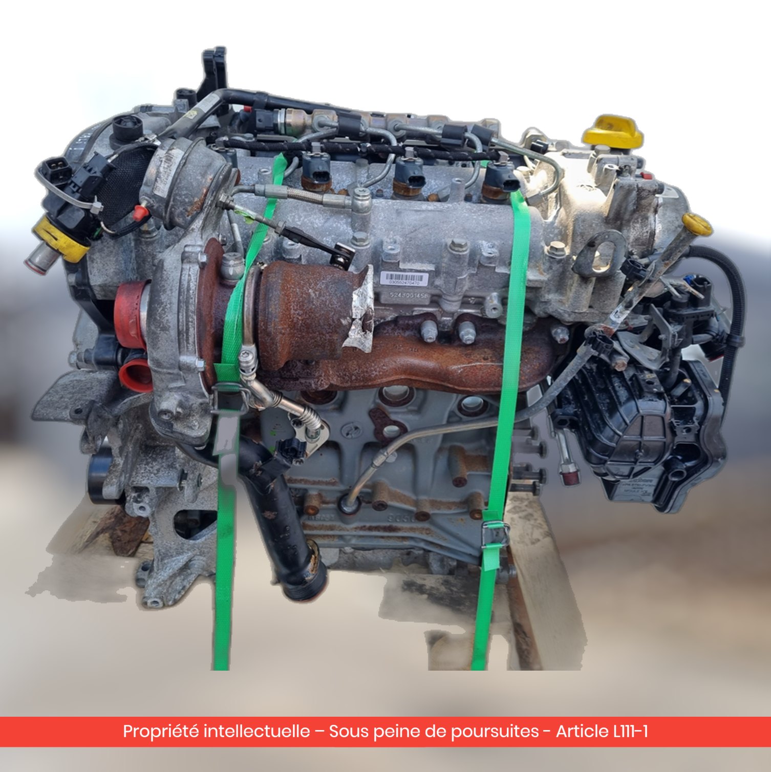 Moteur Fiat Doblo II 263A5000 — occasion — vue 4