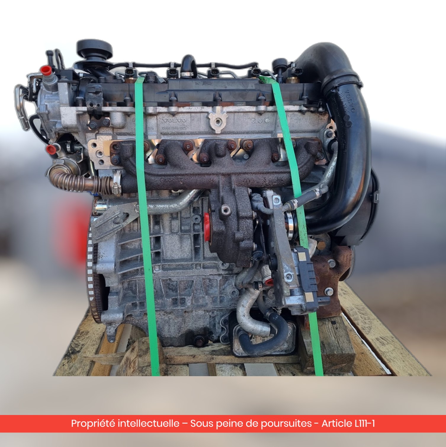 Moteur Volvo S40 II D5244T8 D5244T13 — occasion — vue 1