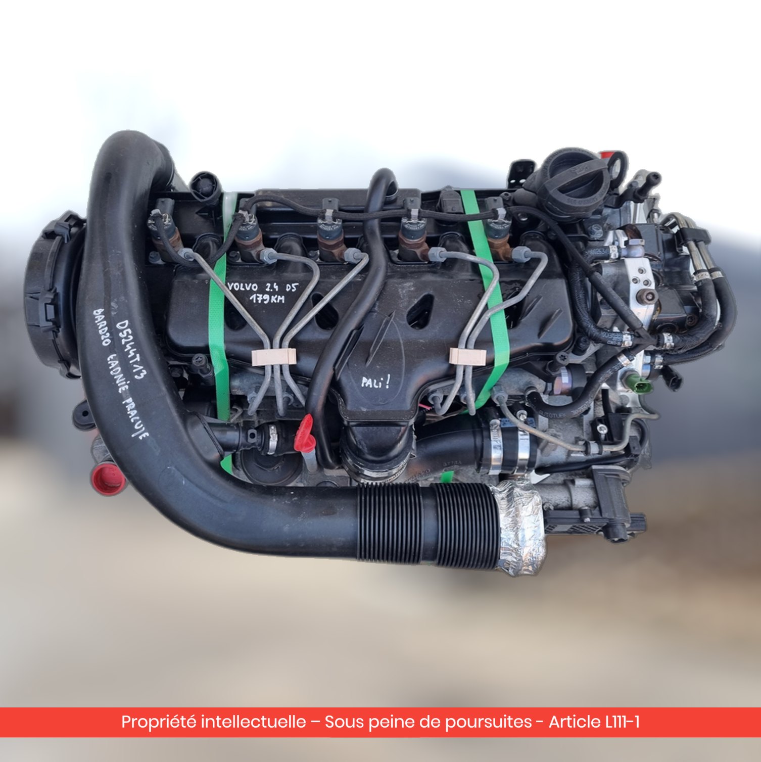 Moteur Volvo S40 II D5244T8 D5244T13 — occasion — vue 4