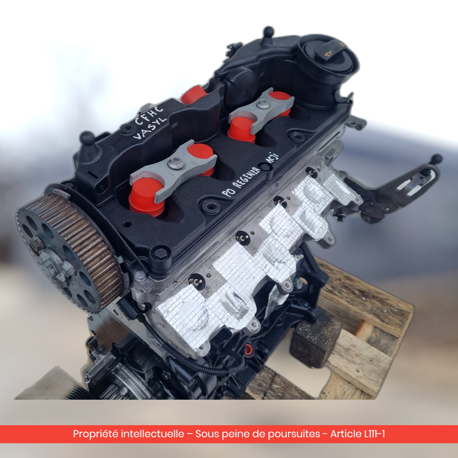 Moteur Volkswagen Golf VI CFH CFHC — occasion — vue 3