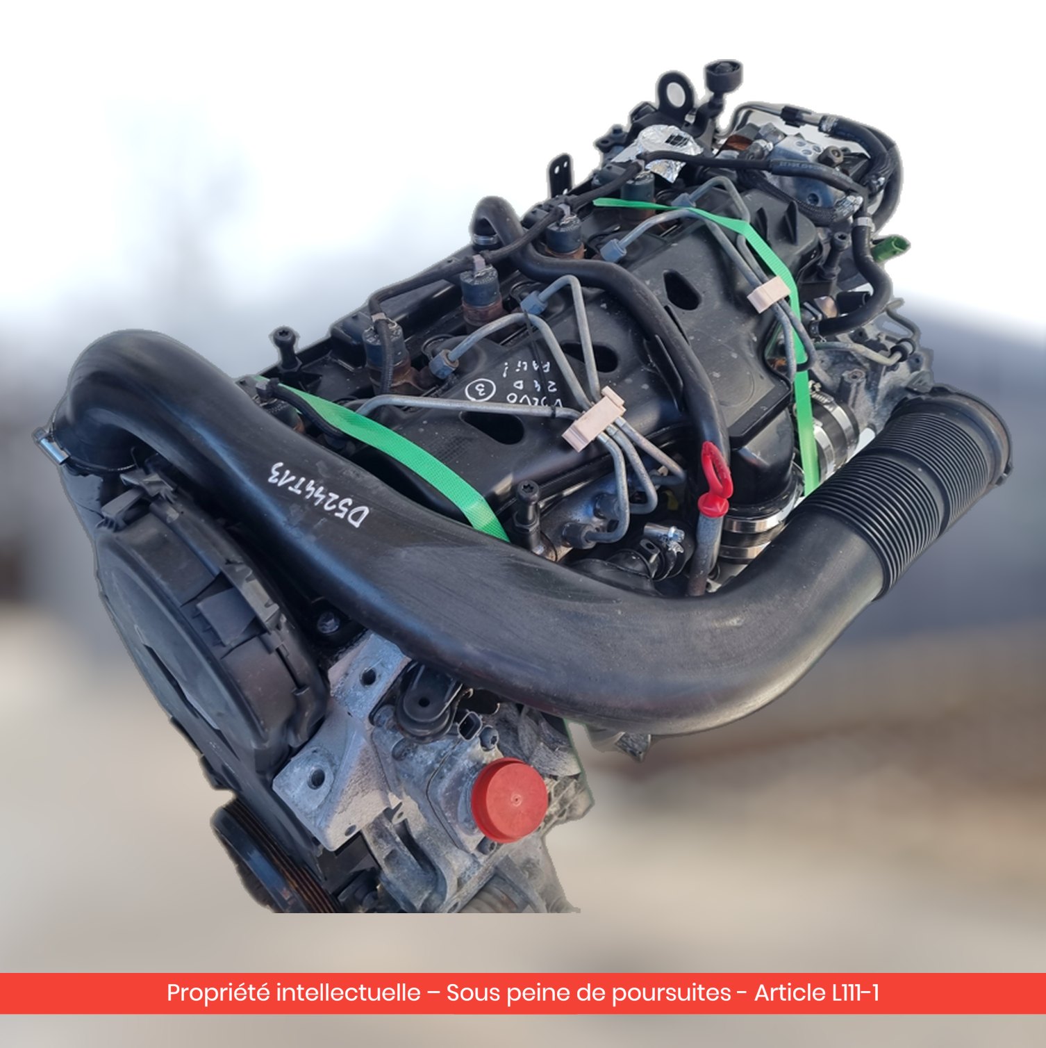 Moteur nu Volvo C70 II D5244T13 — occasion — vue 4