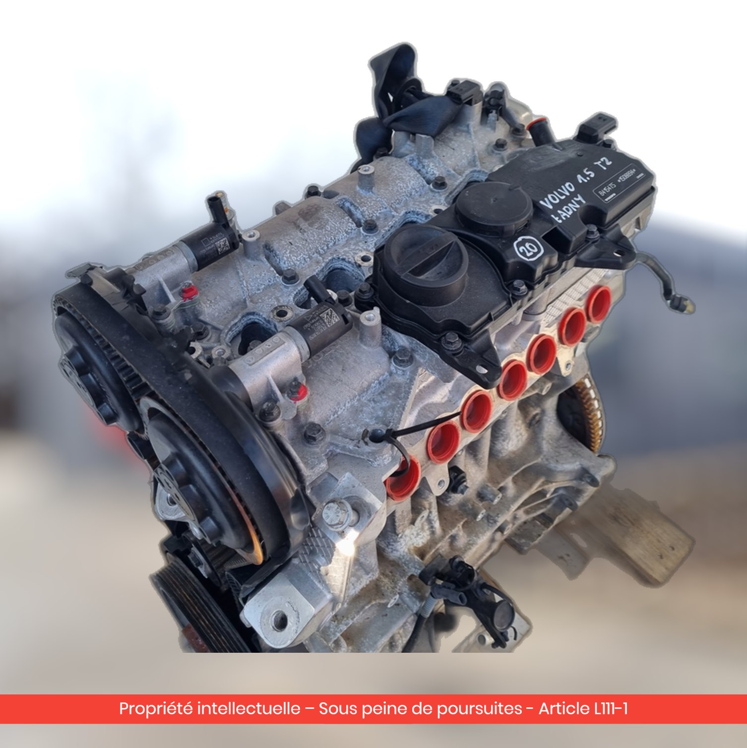 Moteur Volvo V40 II B4154T5 — occasion — vue 3