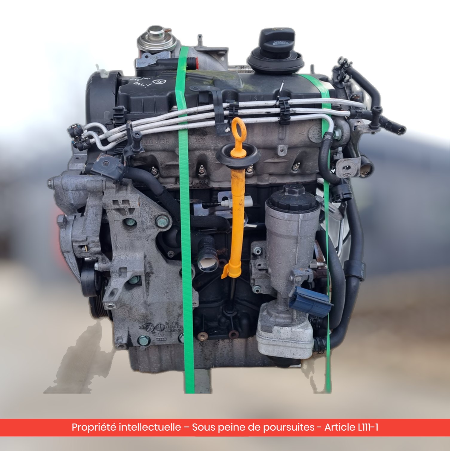 Moteur Volkswagen Touran BKC — occasion — vue 4