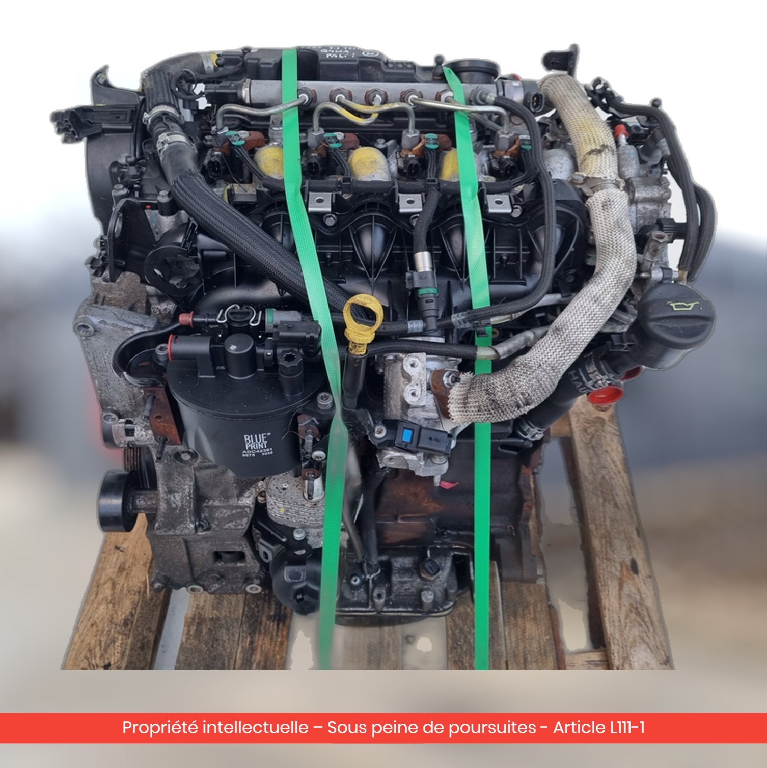 Moteur Ford S-max Q4WA — occasion — vue 3