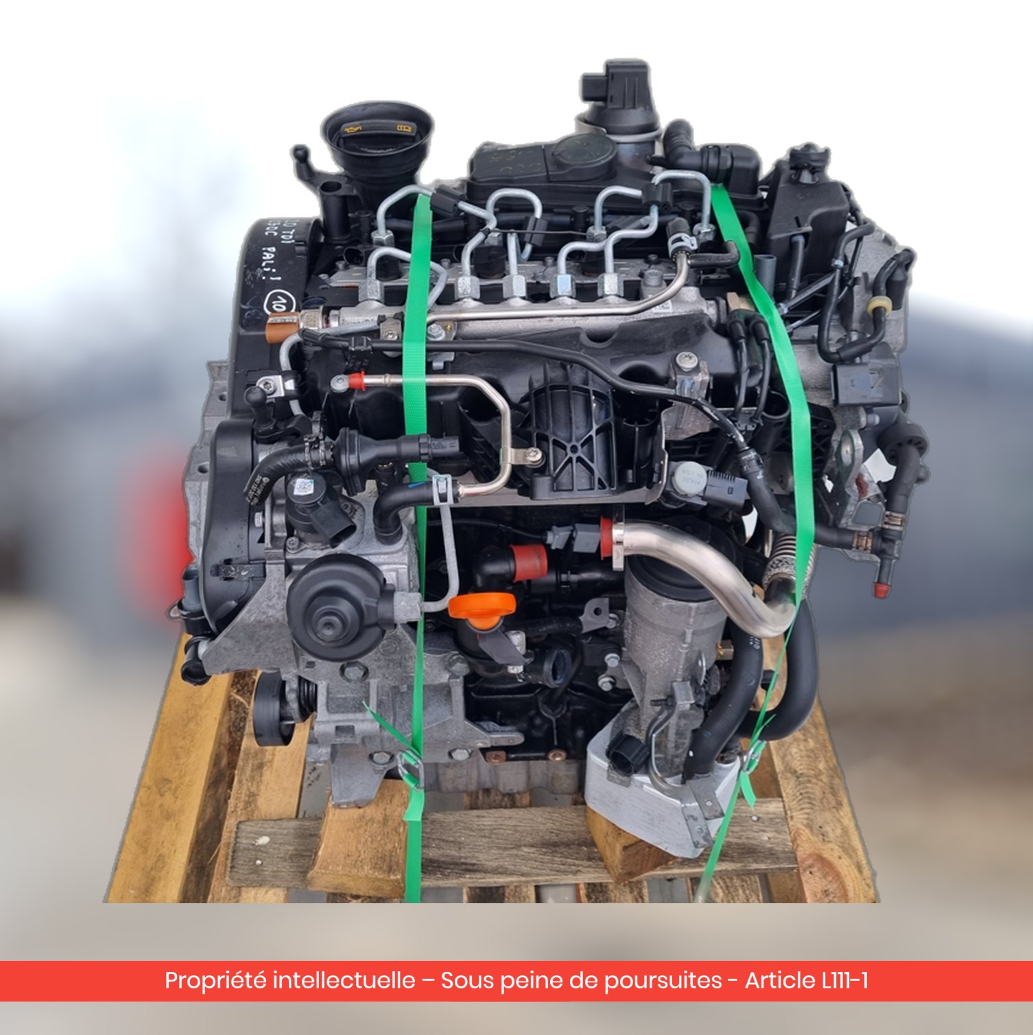 Moteur Volkswagen Passat B6 CBD CBDC — occasion — vue 2