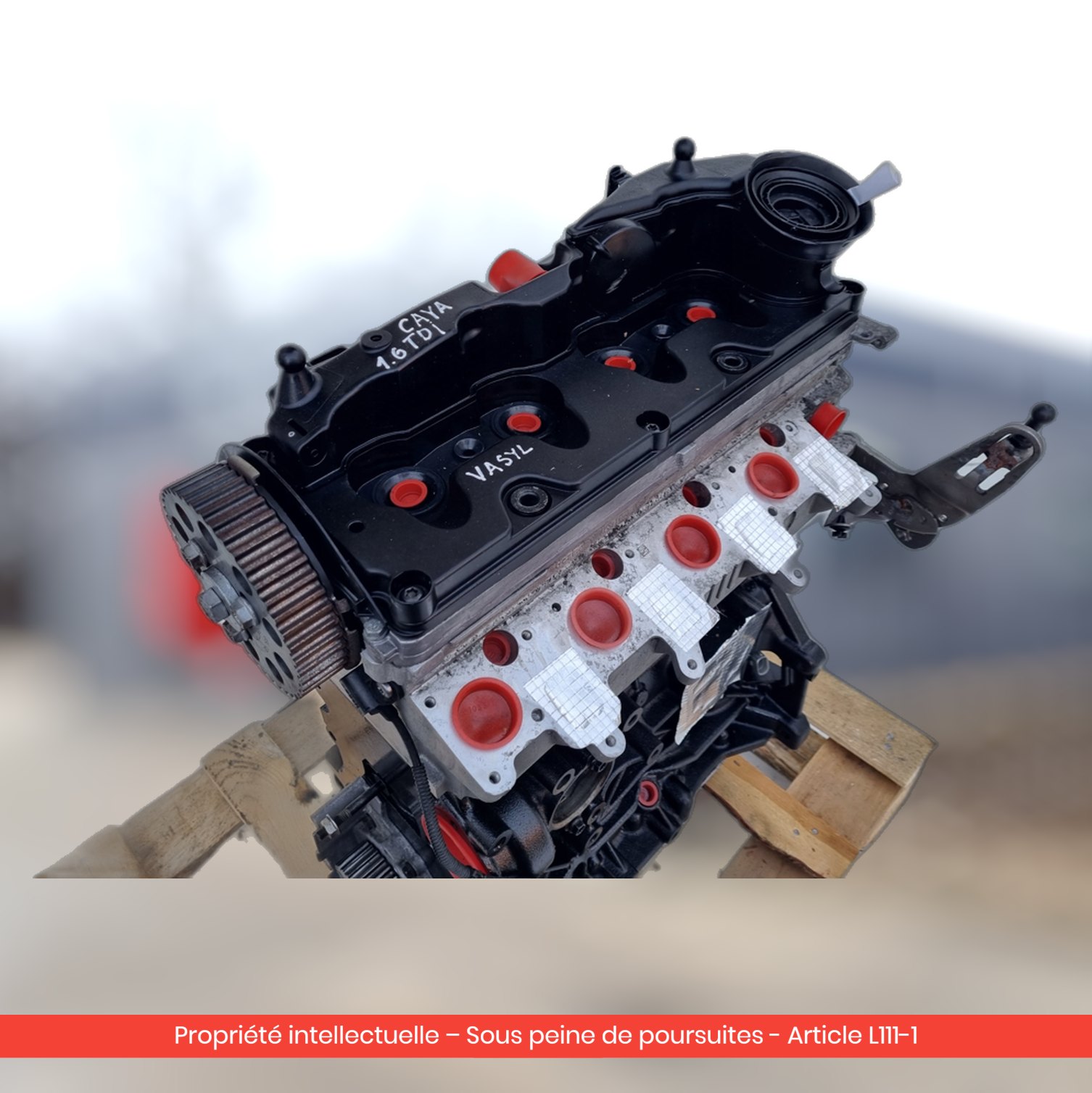 Moteur Volkswagen Polo V CAY CAYA — occasion — vue 3
