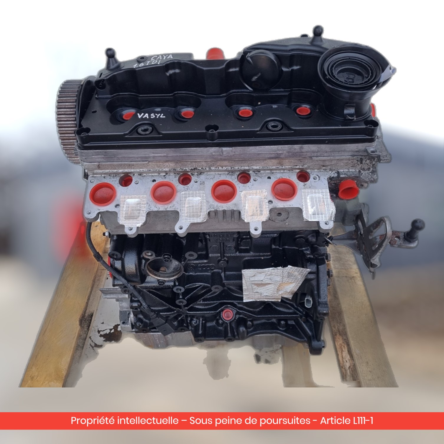 Moteur Volkswagen Polo V CAY CAYA — occasion — vue 4