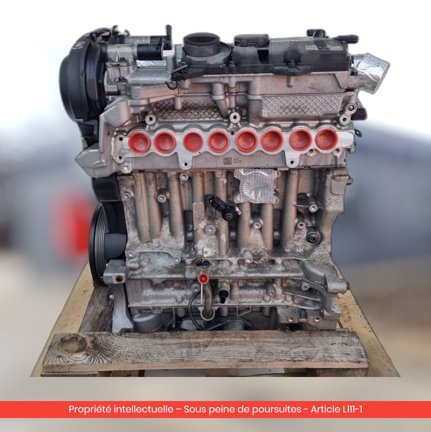 Moteur nu Volvo Xc90 II B4204T34 — occasion — vue 2