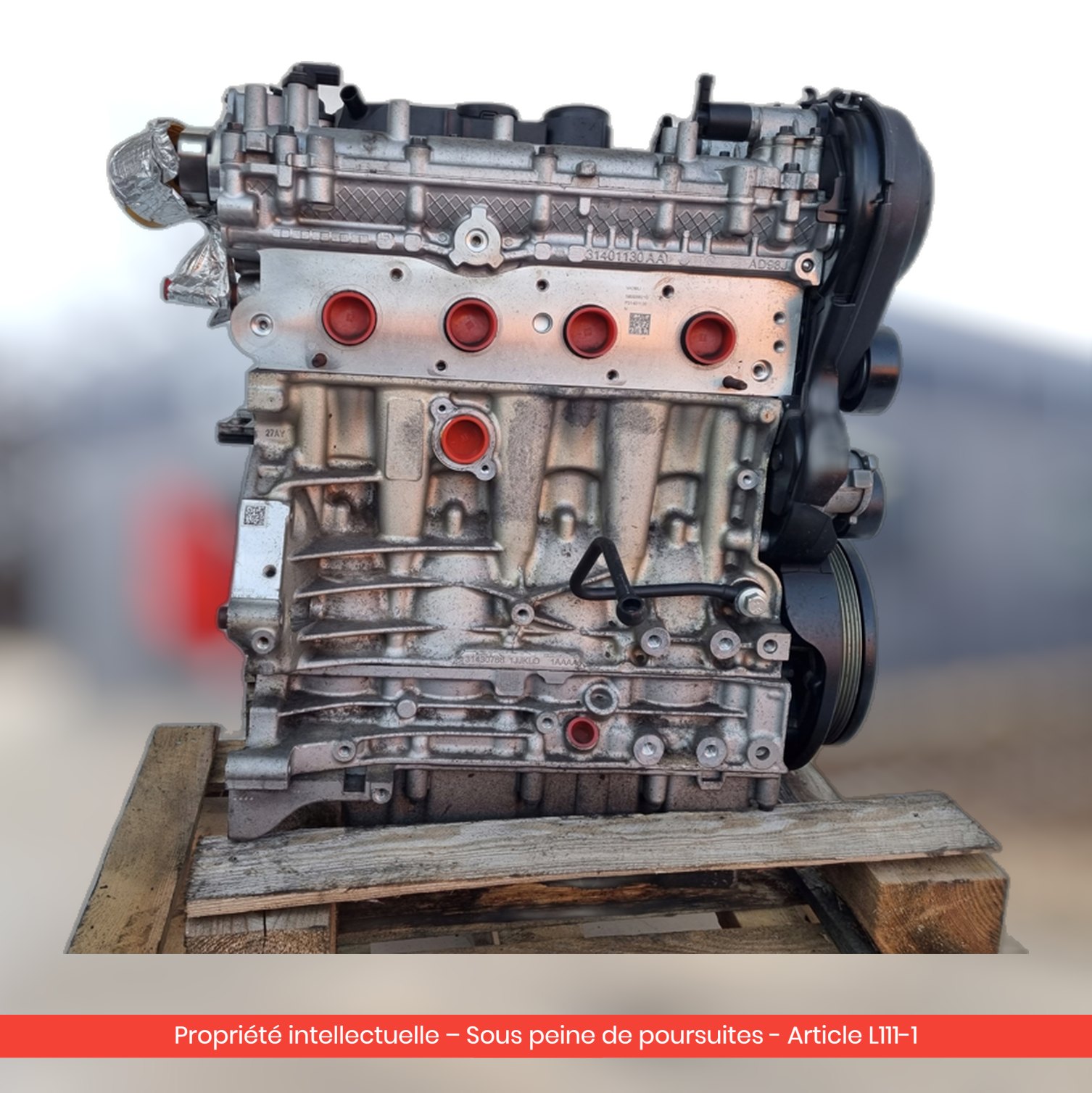 Moteur nu Volvo Xc90 II B4204T34 — occasion — vue 3