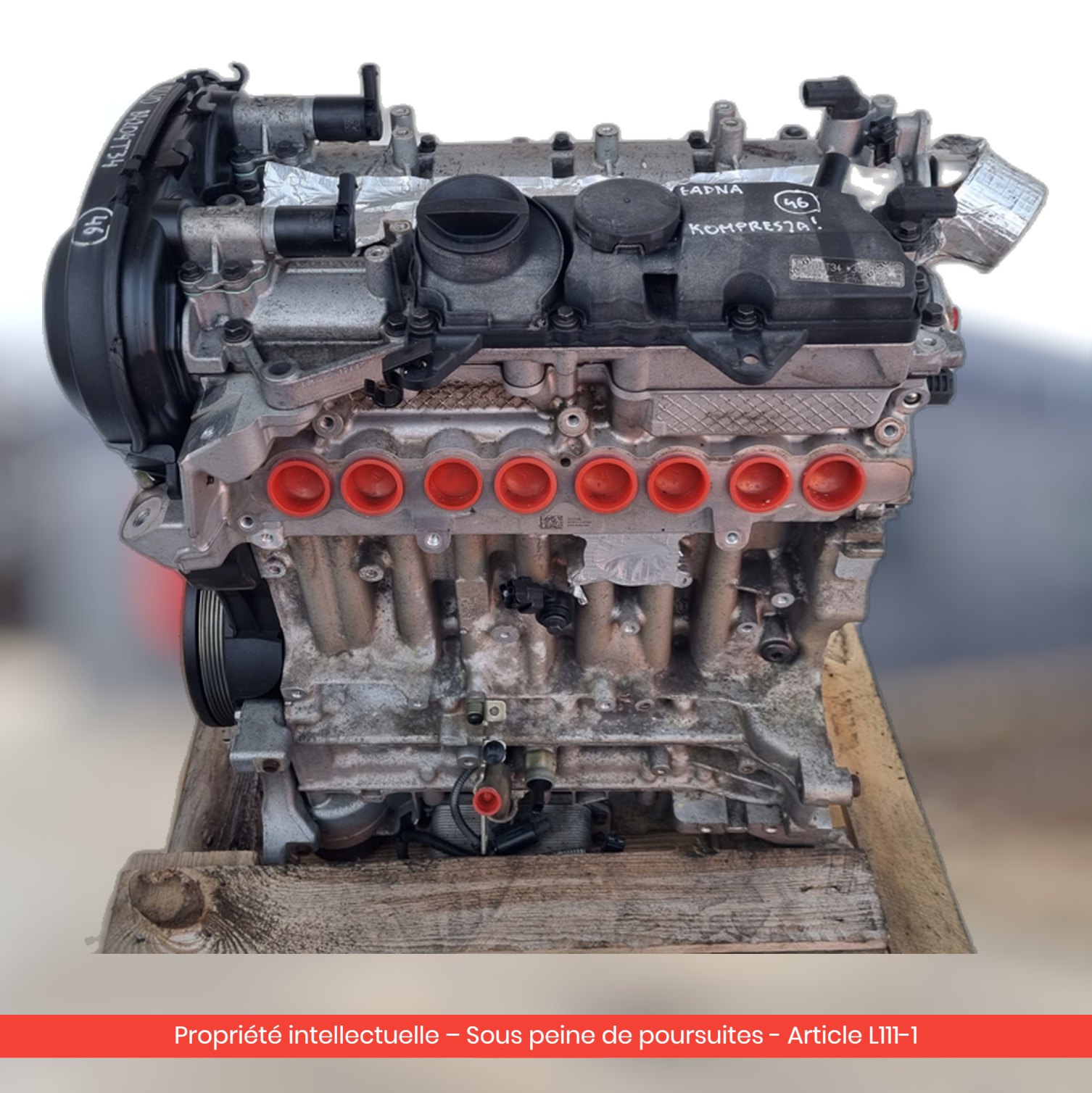 Moteur nu Volvo Xc90 II B4204T34 — occasion — vue 4