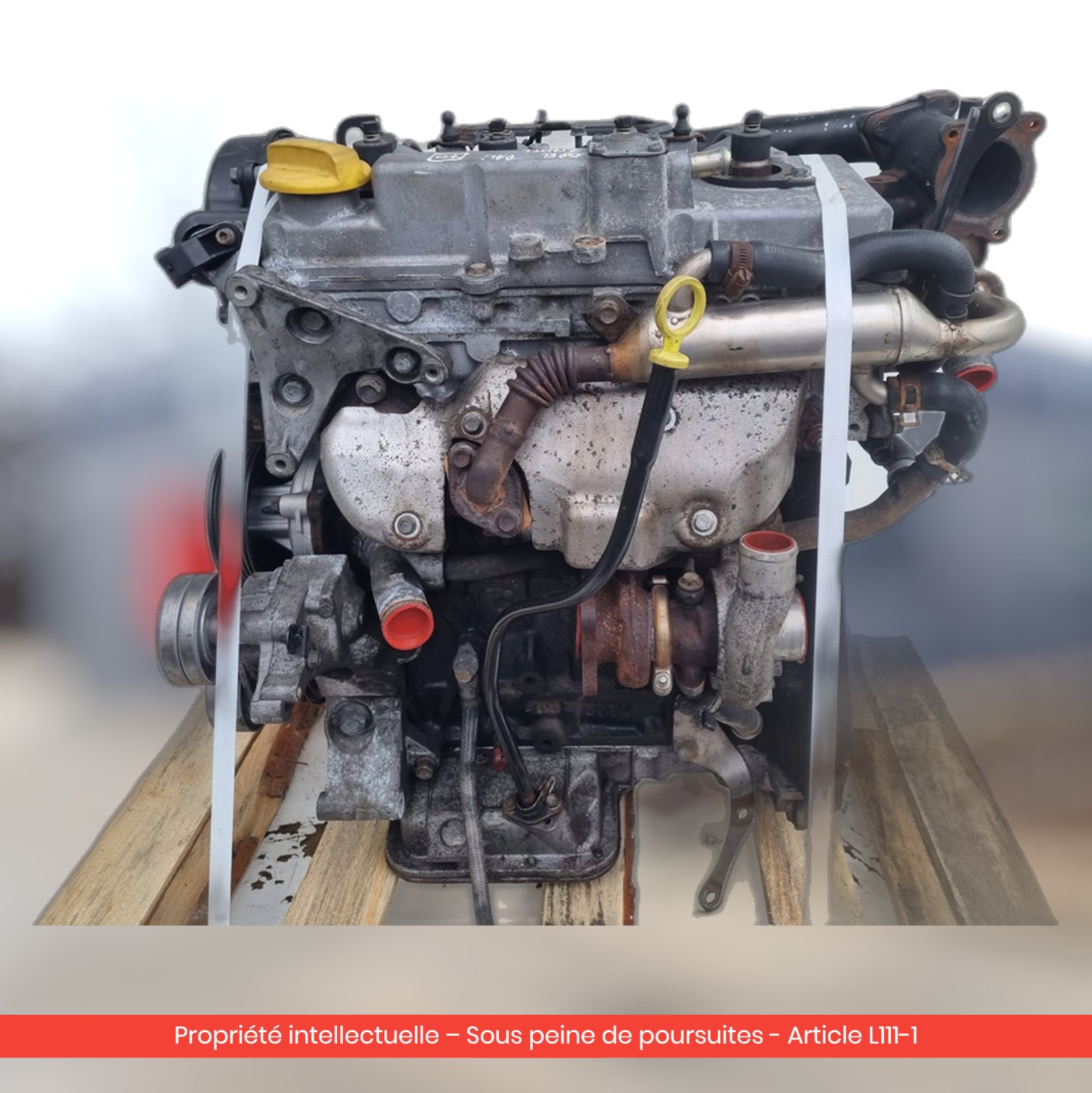 Moteur Opel Astra III H Z17DTL — occasion — vue 3