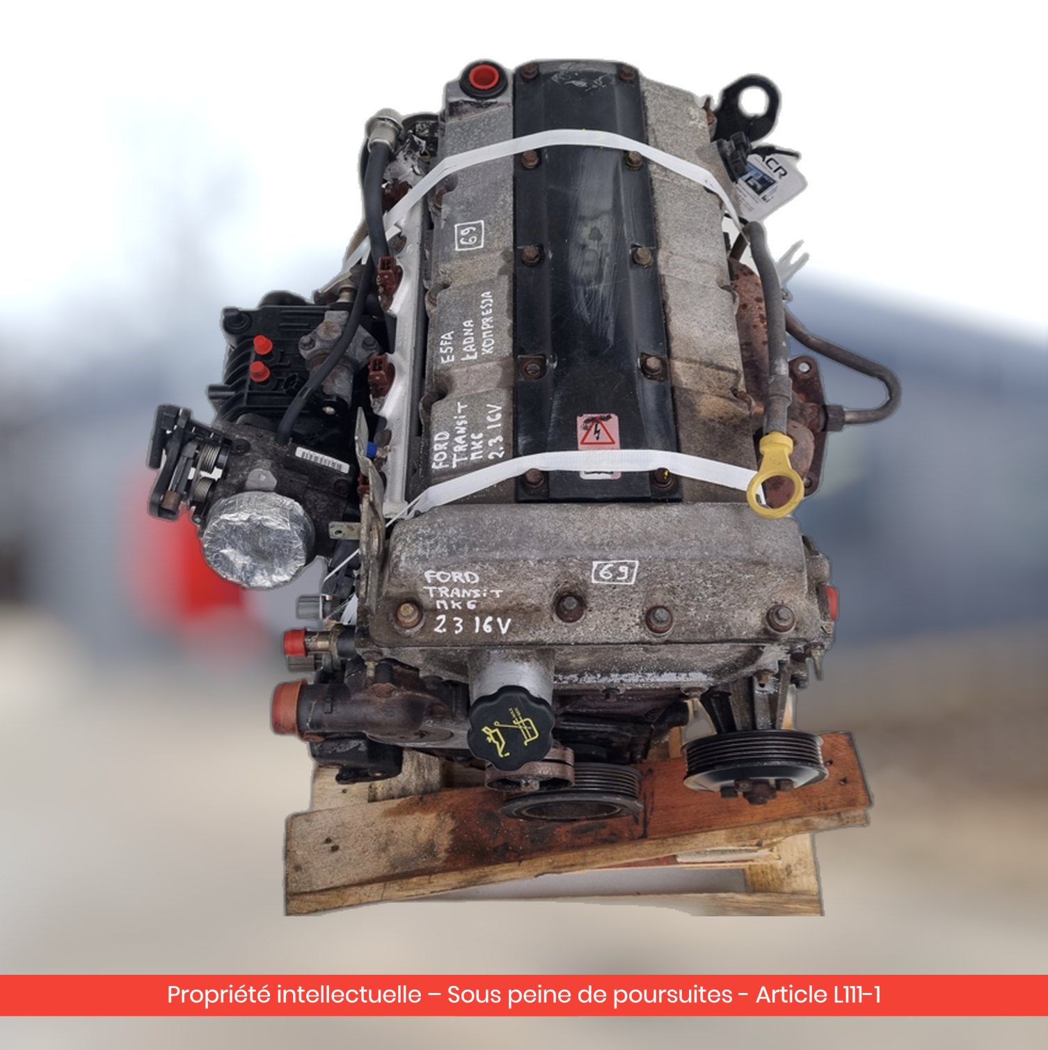 Moteur Ford Transit VI MK6 E5FA — occasion — vue 1