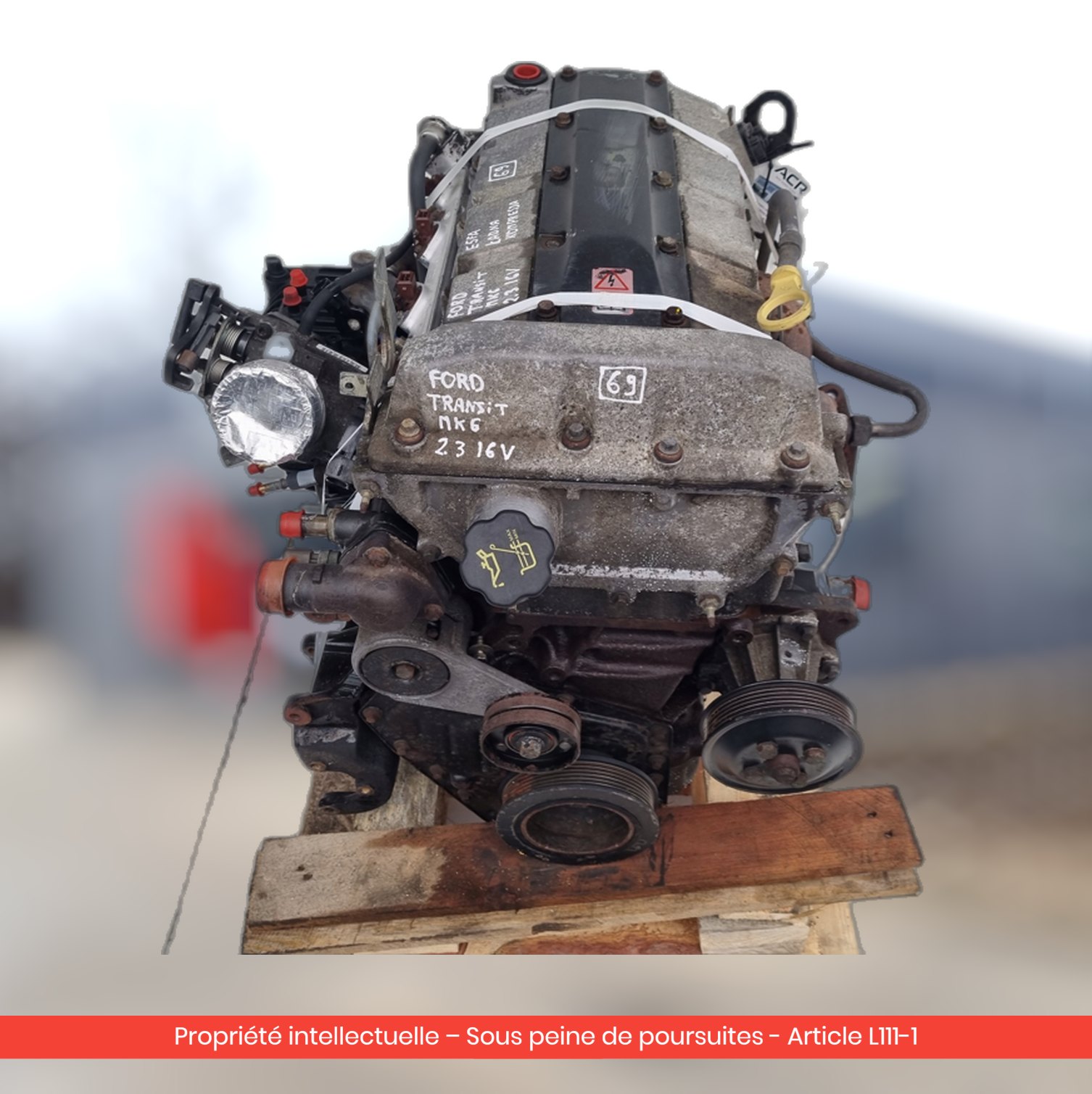 Moteur Ford Transit VI MK6 E5FA — occasion — vue 2