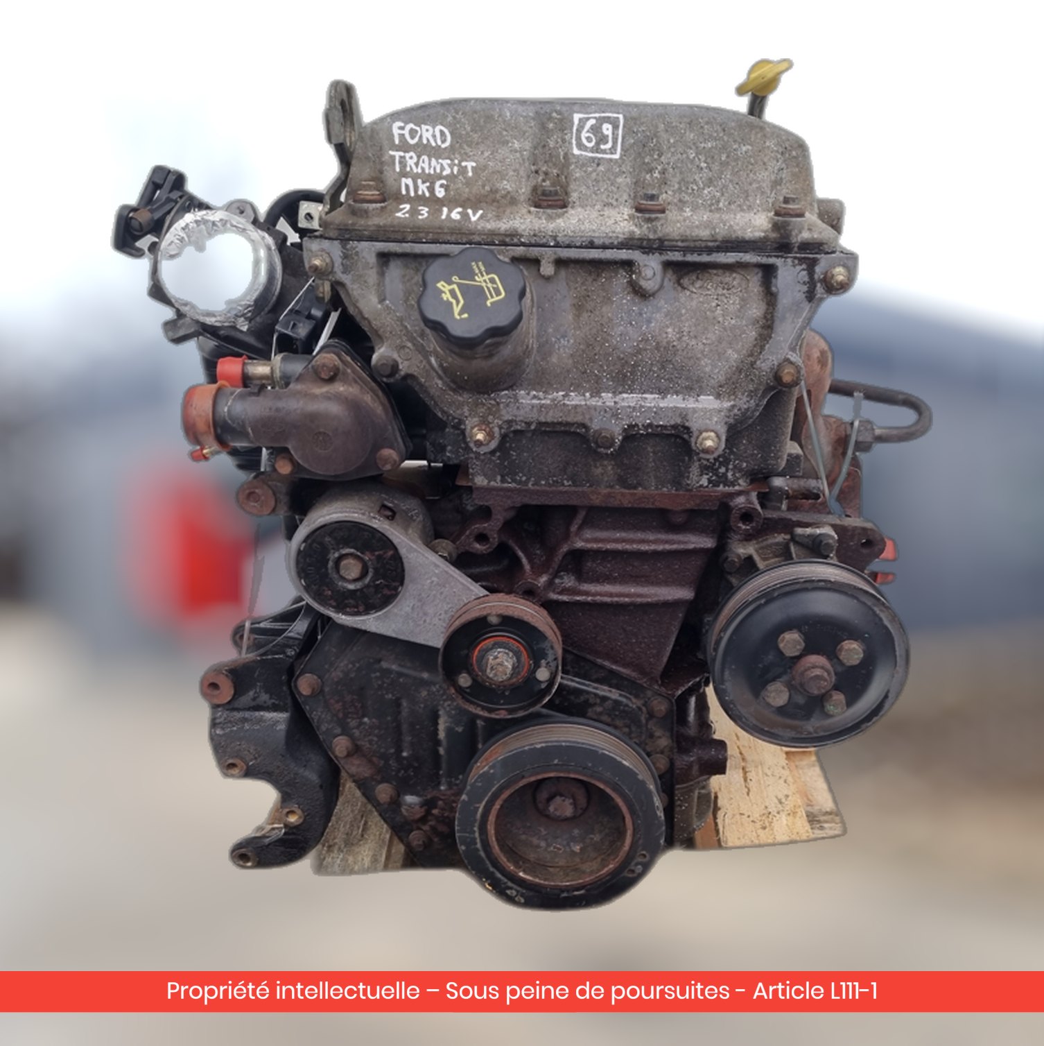 Moteur Ford Transit VI MK6 E5FA — occasion — vue 3