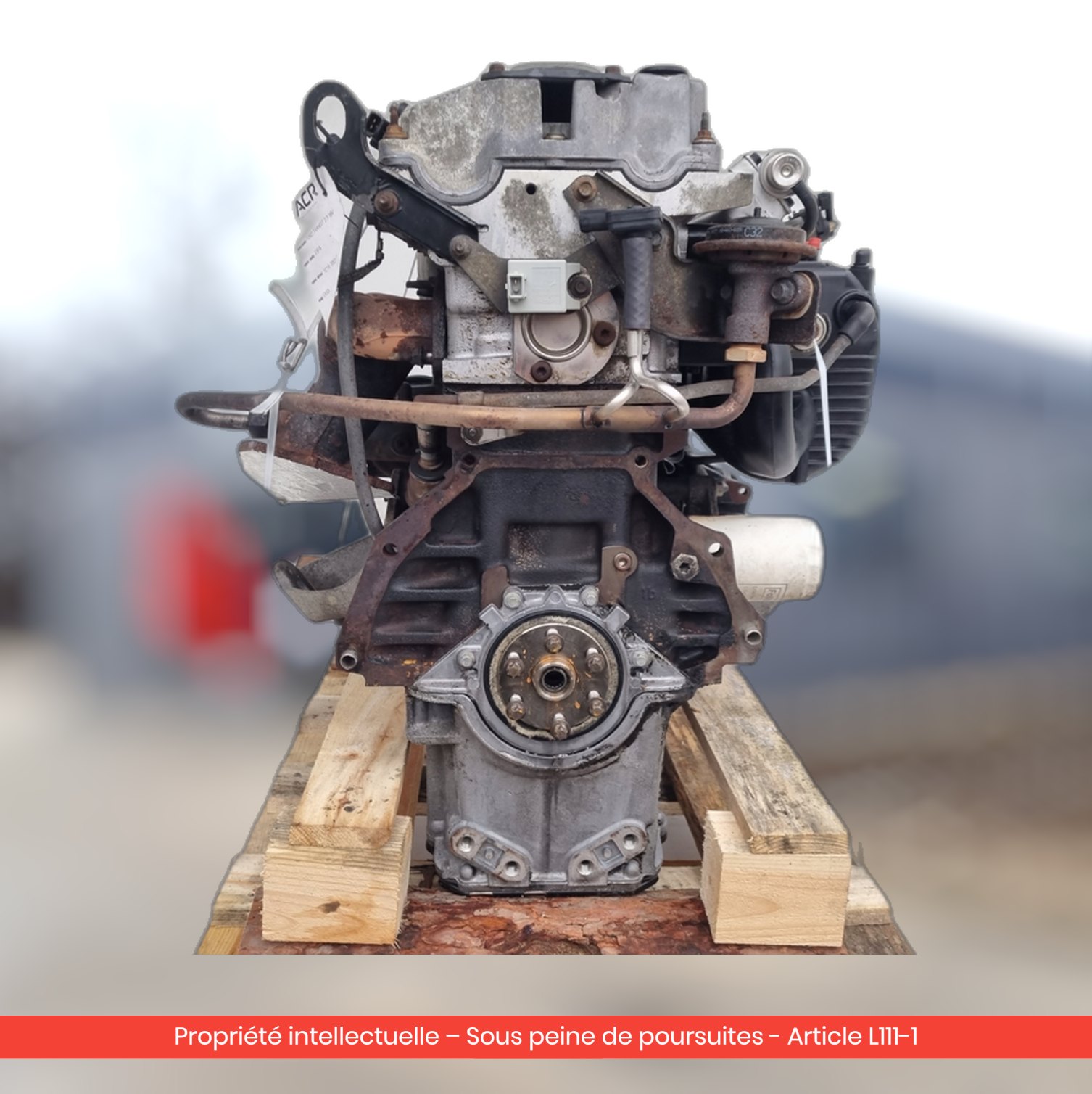 Moteur Ford Transit VI MK6 E5FA — occasion — vue 4