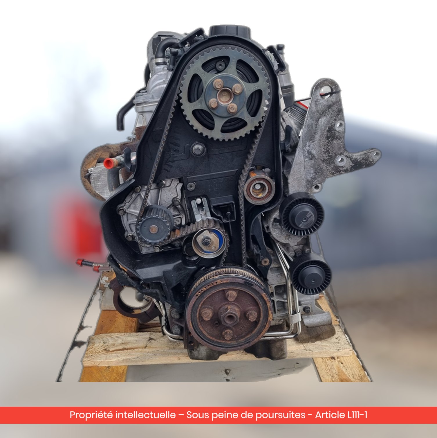 Moteur Volvo V70 II D5244T — occasion — vue 2