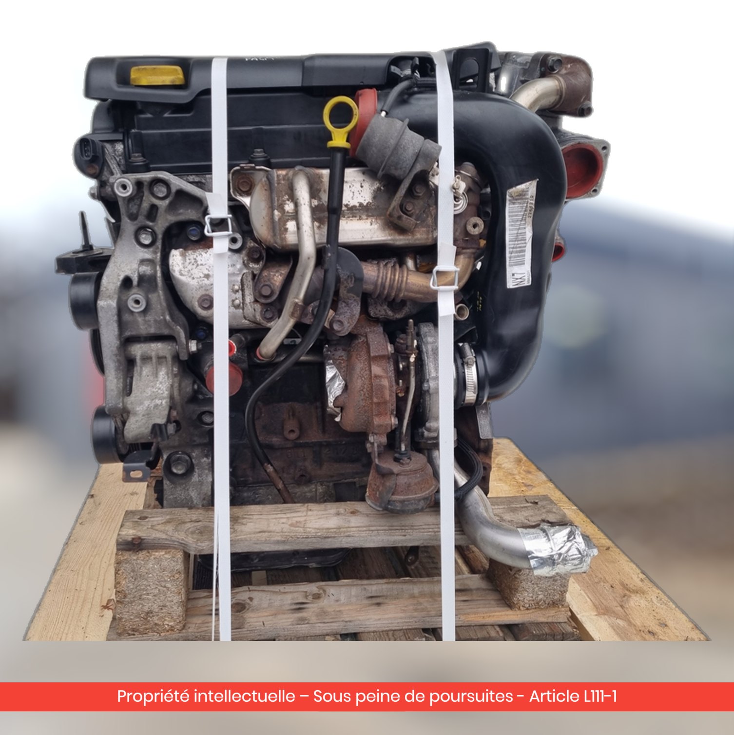 Moteur Opel Meriva B A17DT — occasion — vue 3