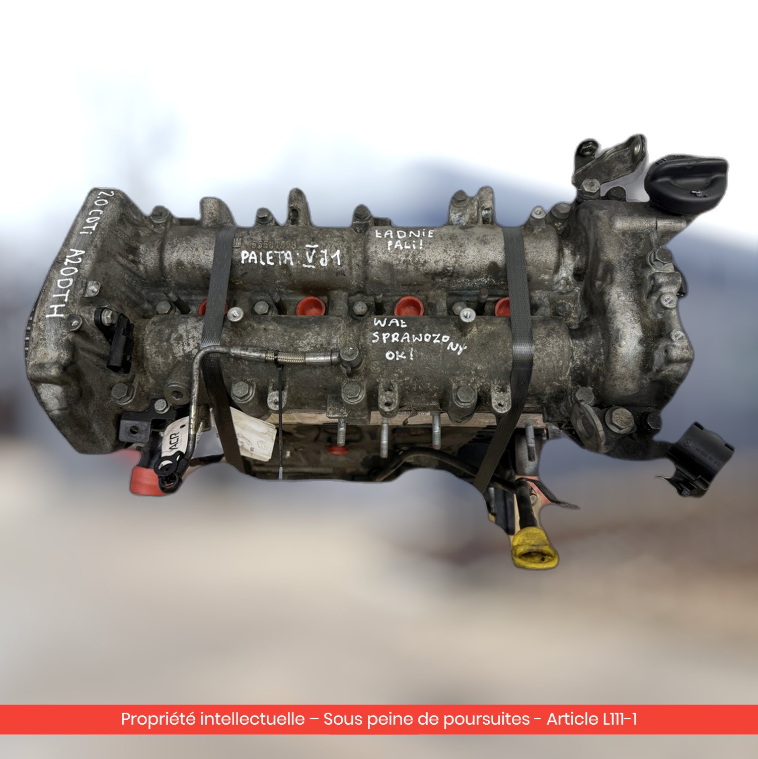 Moteur Opel Insignia A20DTH — occasion — vue 2