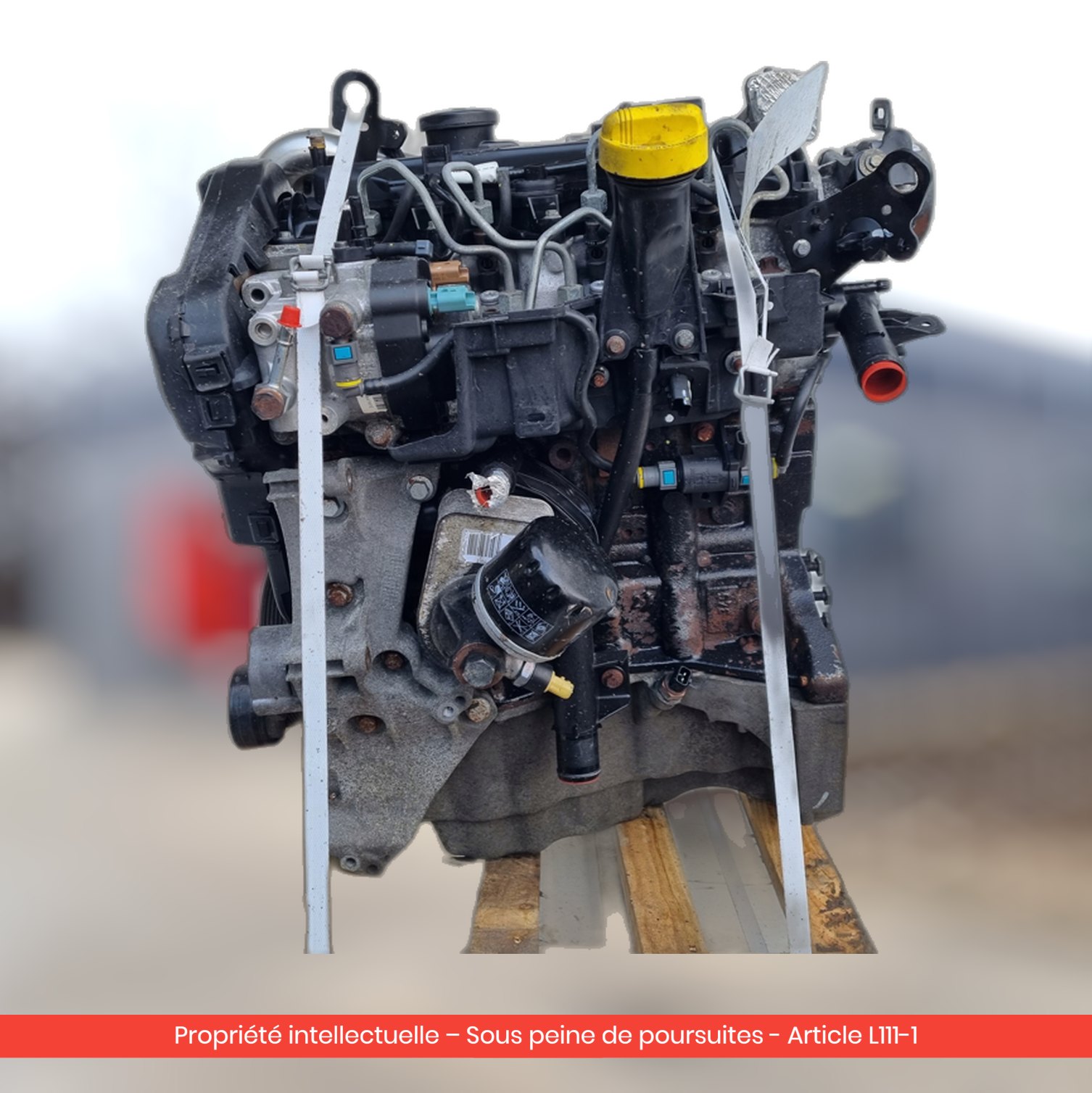 Moteur Renault Clio III K9K770 — occasion — vue 2