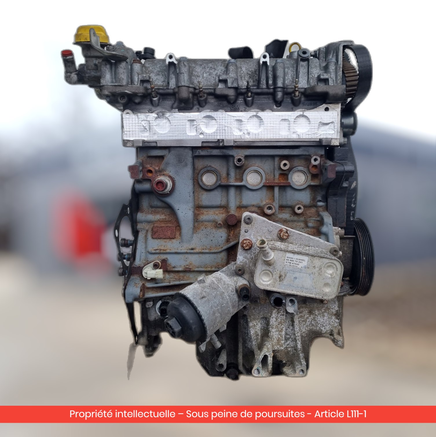 Moteur Opel Vectra C Z19DTH — occasion — vue 2