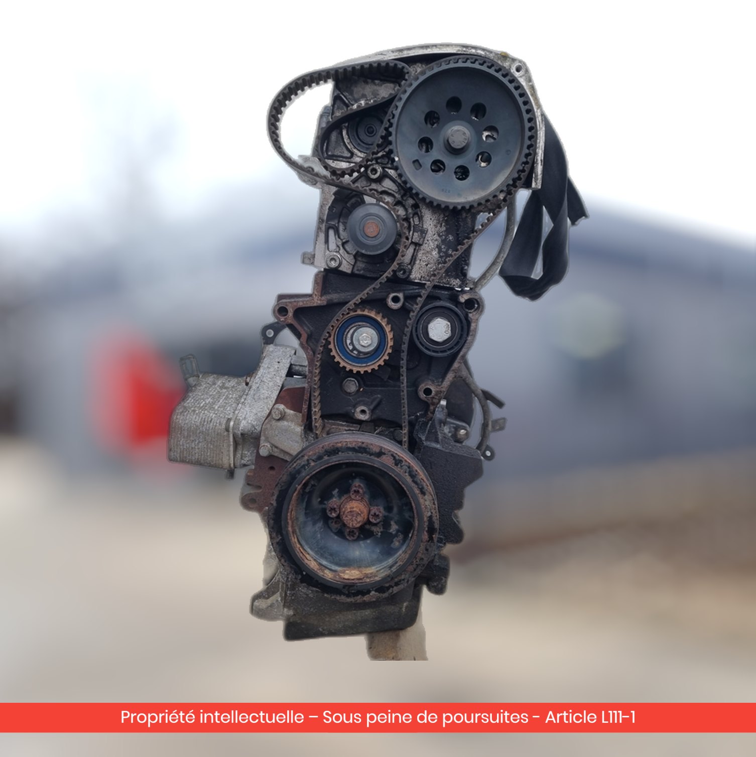 Moteur Opel Vectra C Z19DTH — occasion — vue 3