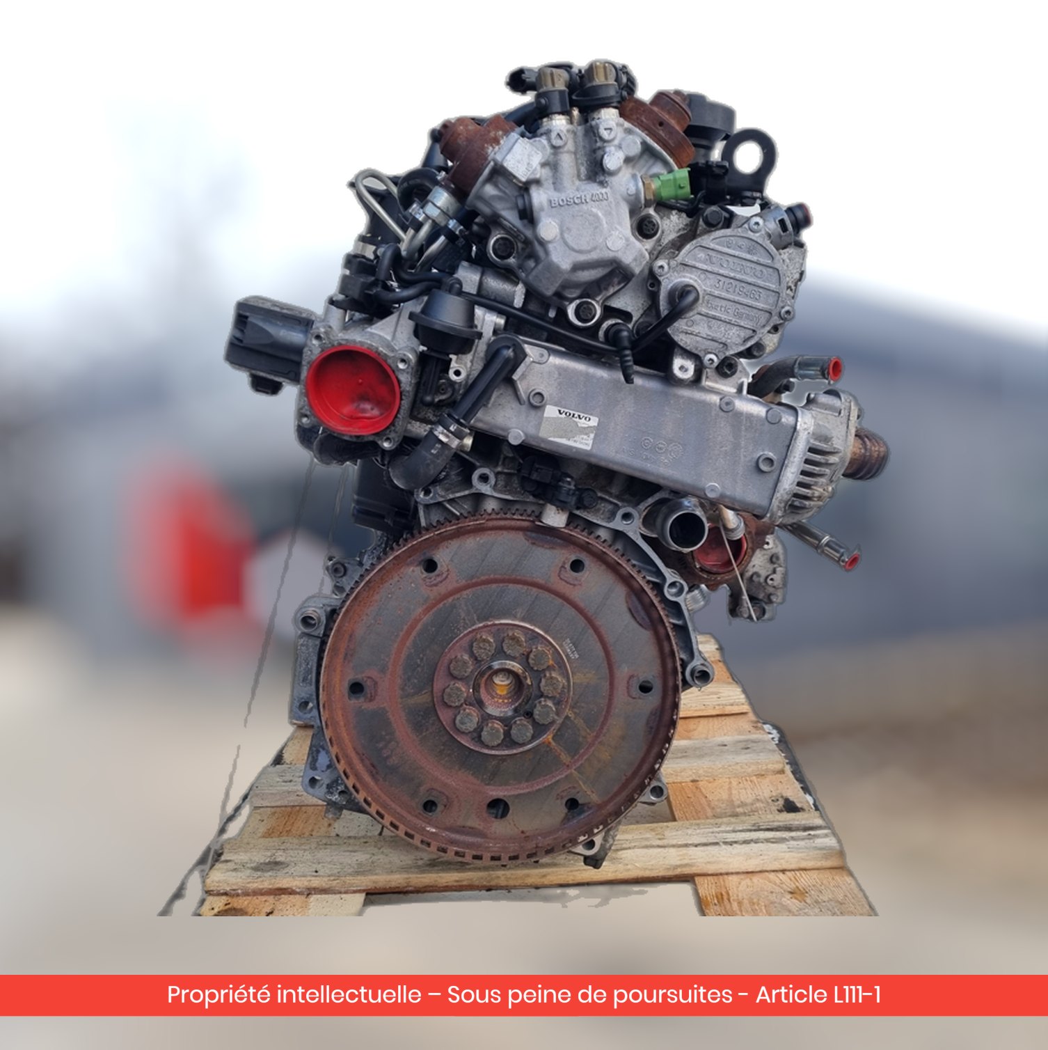 Moteur Volvo S80 II D5244T14 D5244T — occasion — vue 2