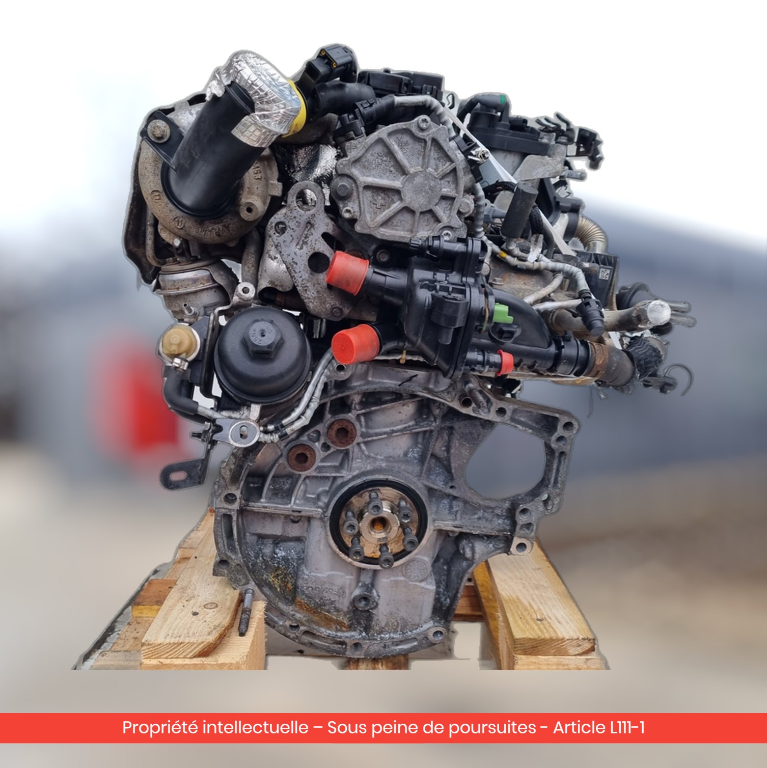 Moteur Citroën Berlingo II 9HL 9H05 — occasion — vue 2