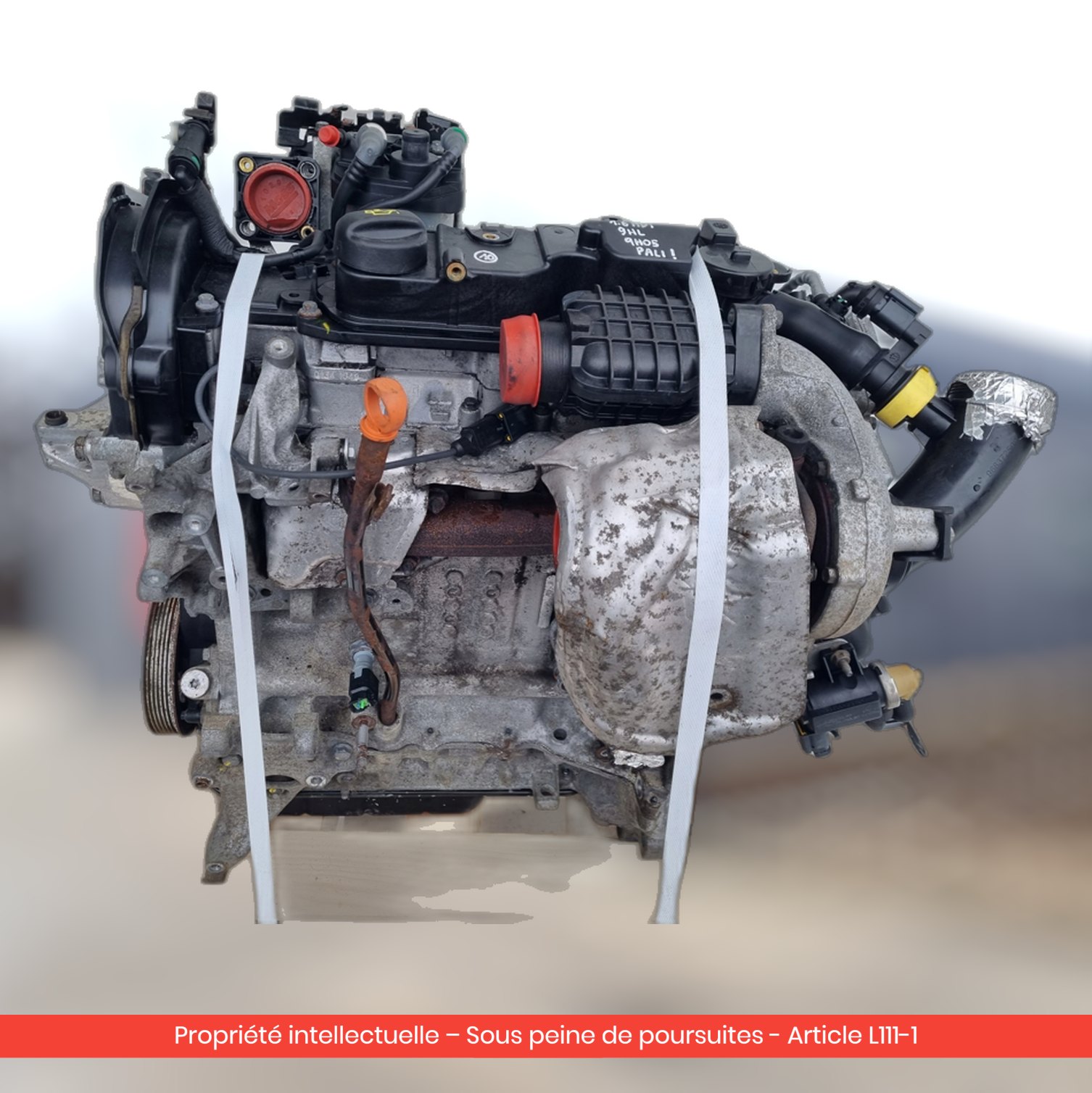 Moteur Citroën Berlingo II 9HL 9H05 — occasion — vue 3
