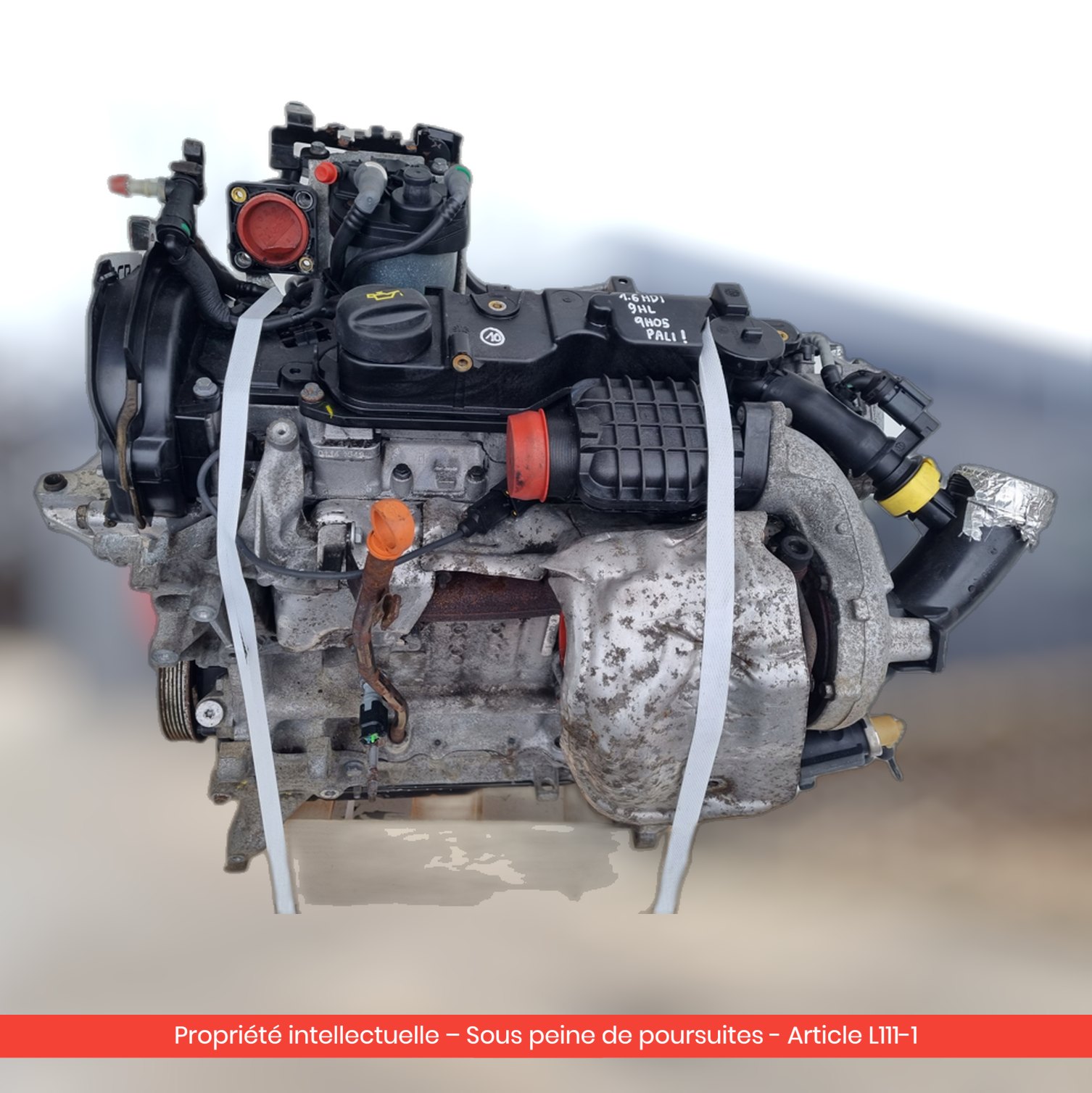 Moteur Citroën Berlingo II 9HL 9H05 — occasion — vue 4