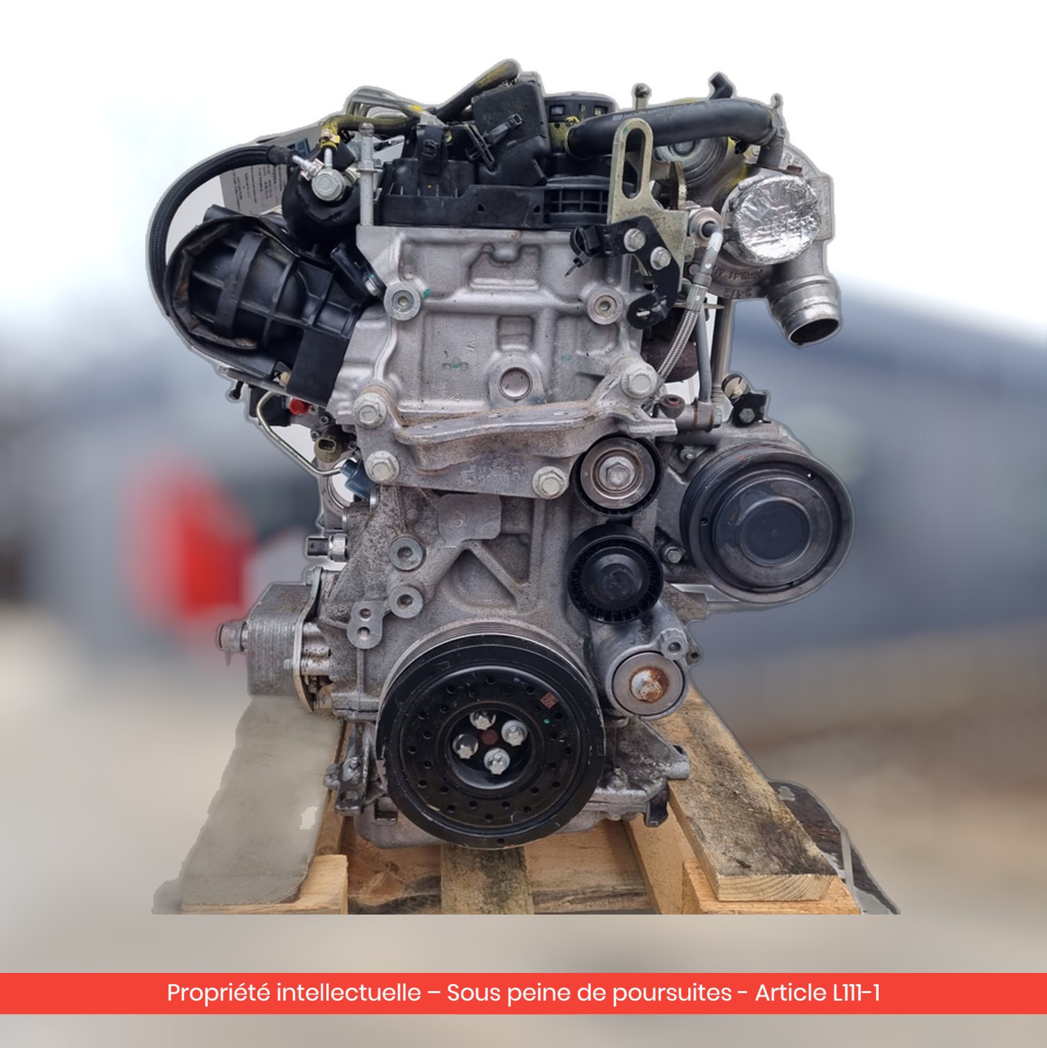 Moteur Opel Astra IV J B16DTL — occasion — vue 1