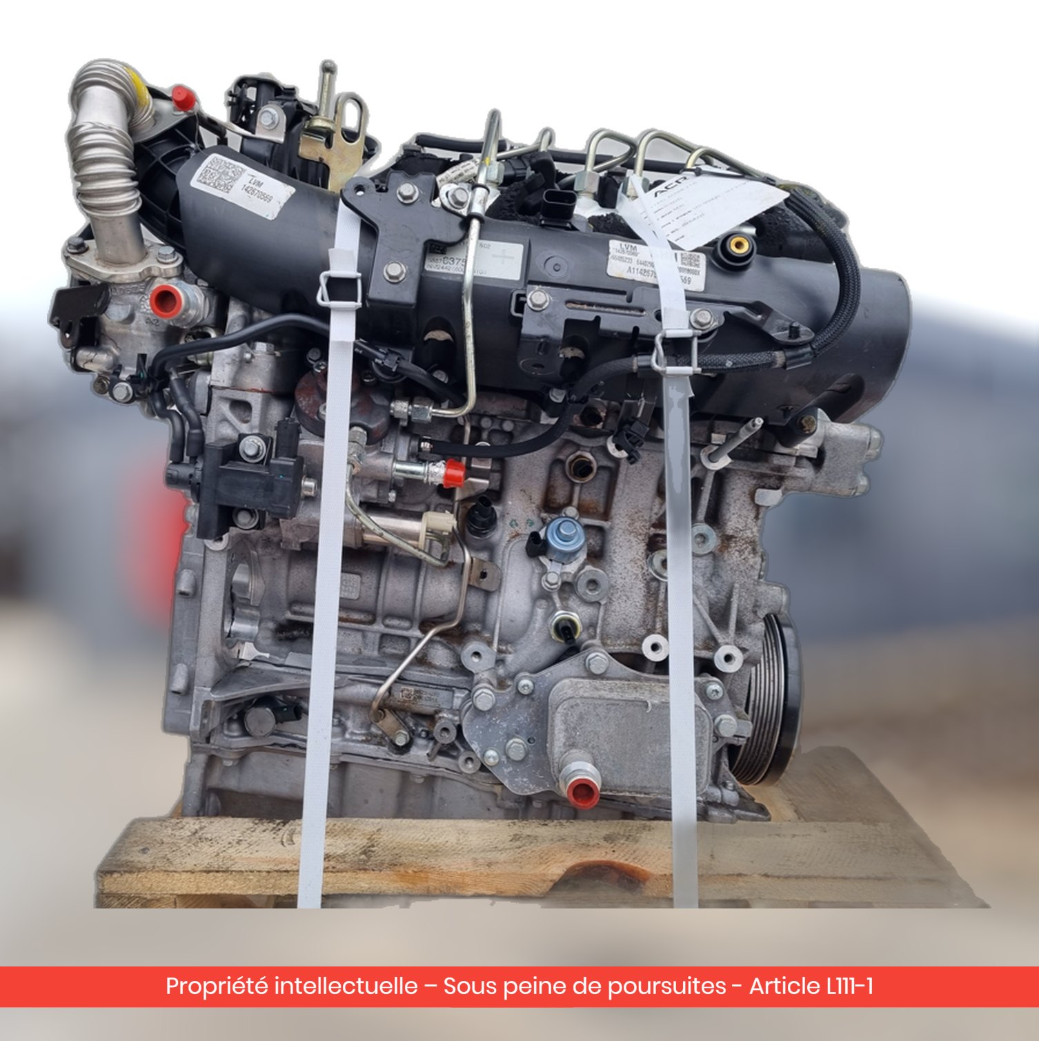 Moteur Opel Astra IV J B16DTL — occasion — vue 4