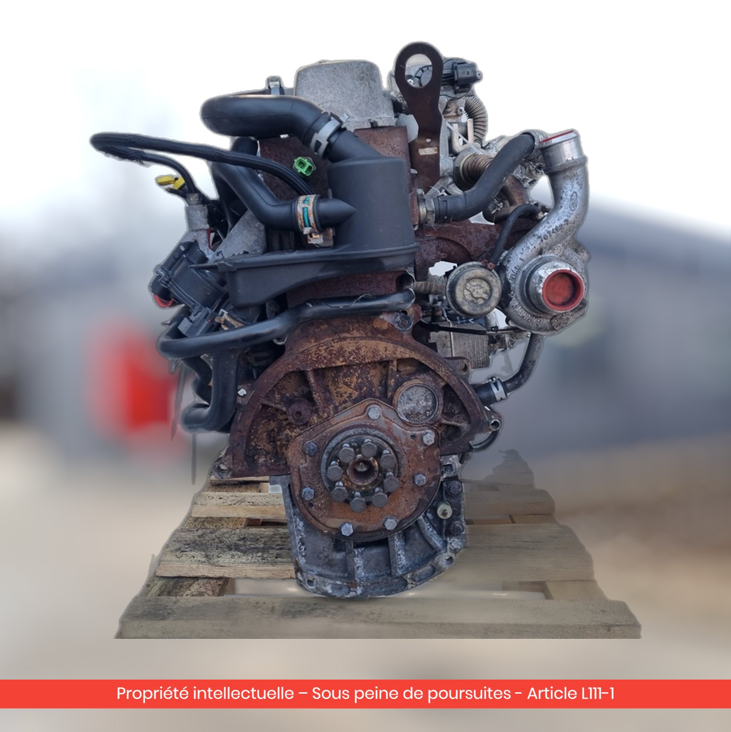 Moteur Ford Transit R2PA — occasion — vue 4