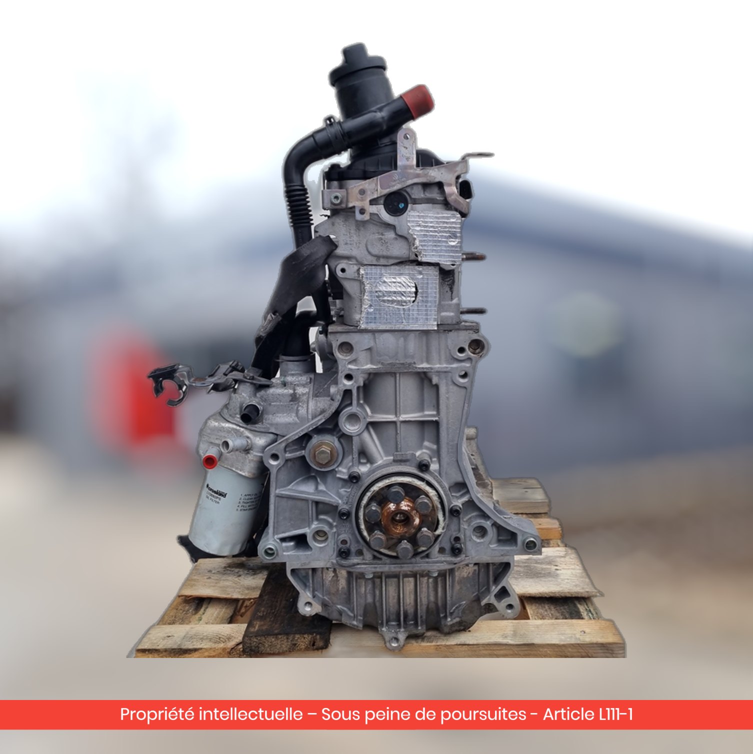 Moteur Audi / Volkswagen / Seat BSE BGU — occasion — vue 3