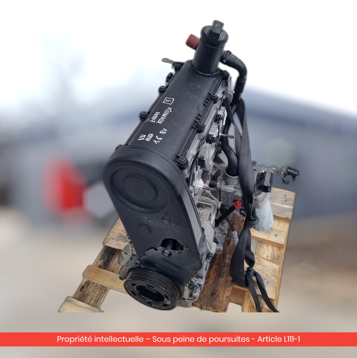 Moteur Audi / Volkswagen / Seat BSE BGU — occasion — vue 4