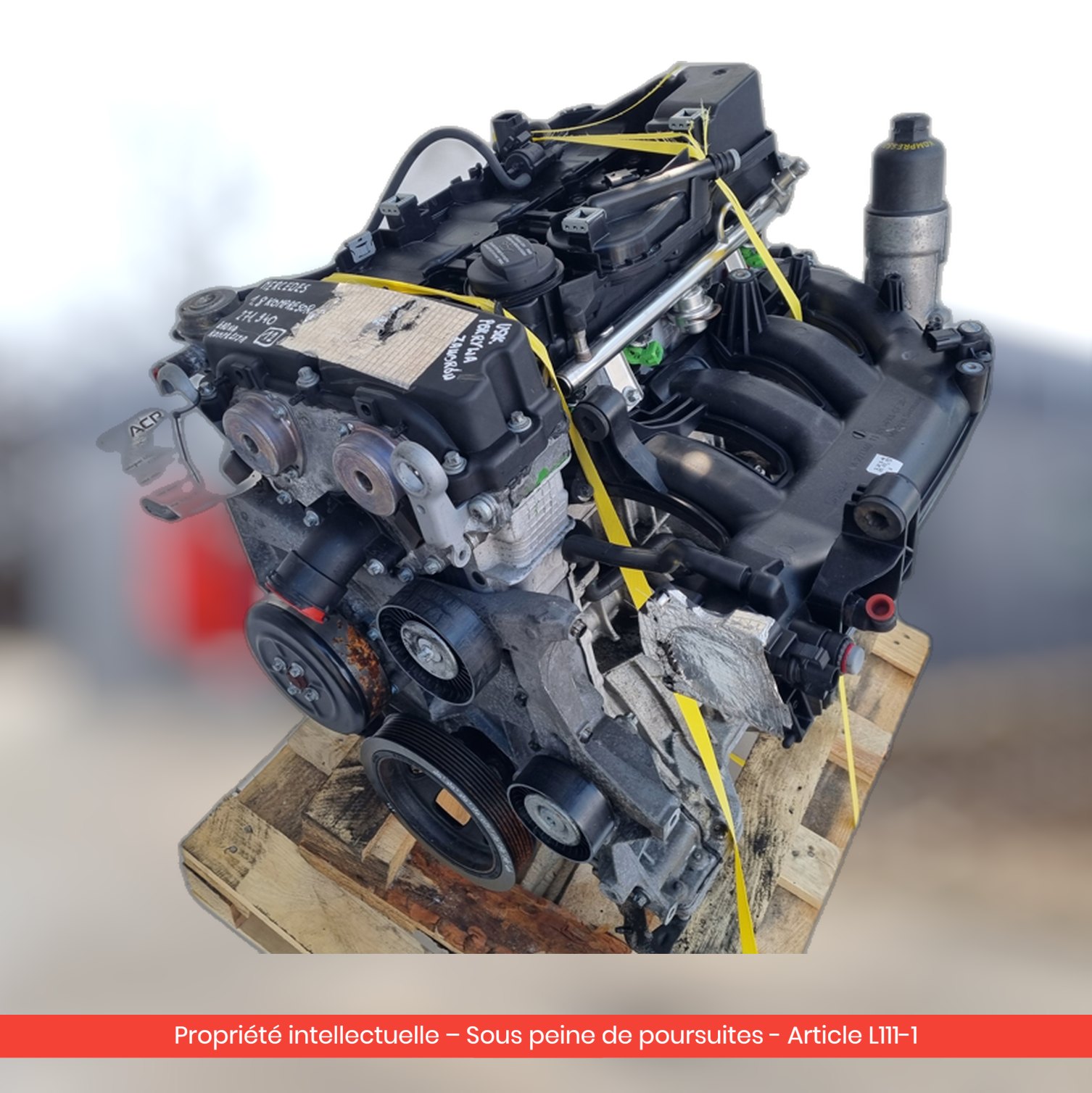 Moteur Mercedes CLK W209 271940 — occasion — vue 3