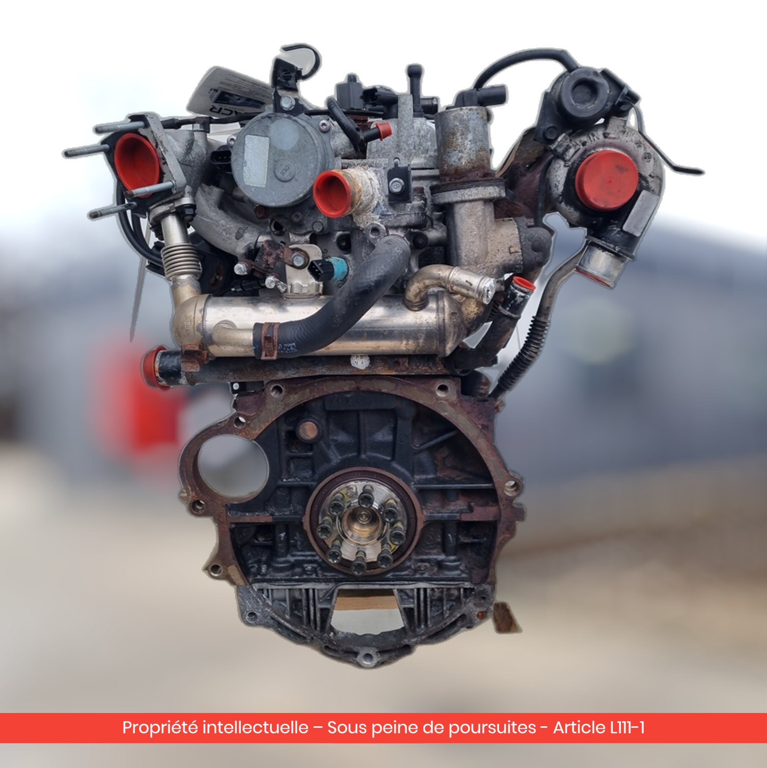 Moteur Kia RIO III D4FC — occasion — vue 4