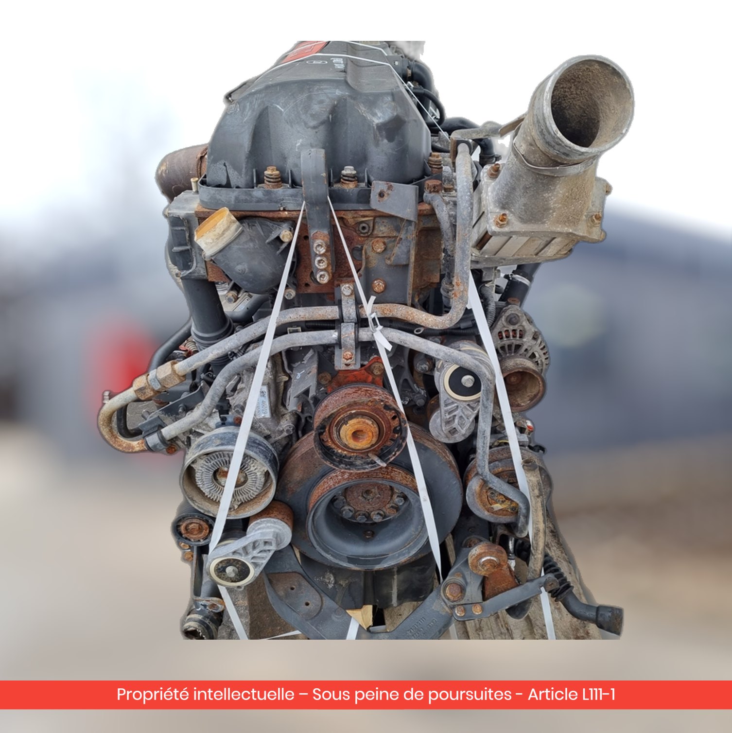 Moteur nu Renault Premium 10 84 DX — occasion — vue 1
