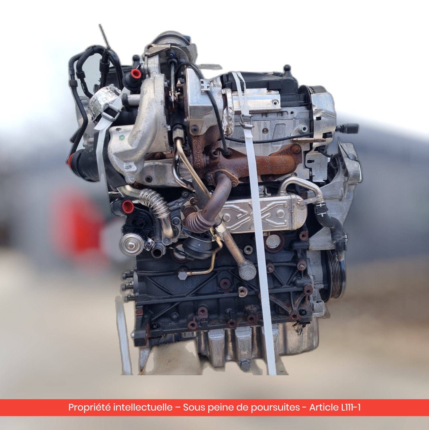 Moteur Volkswagen Tiguan CFG CFGC — occasion — vue 4