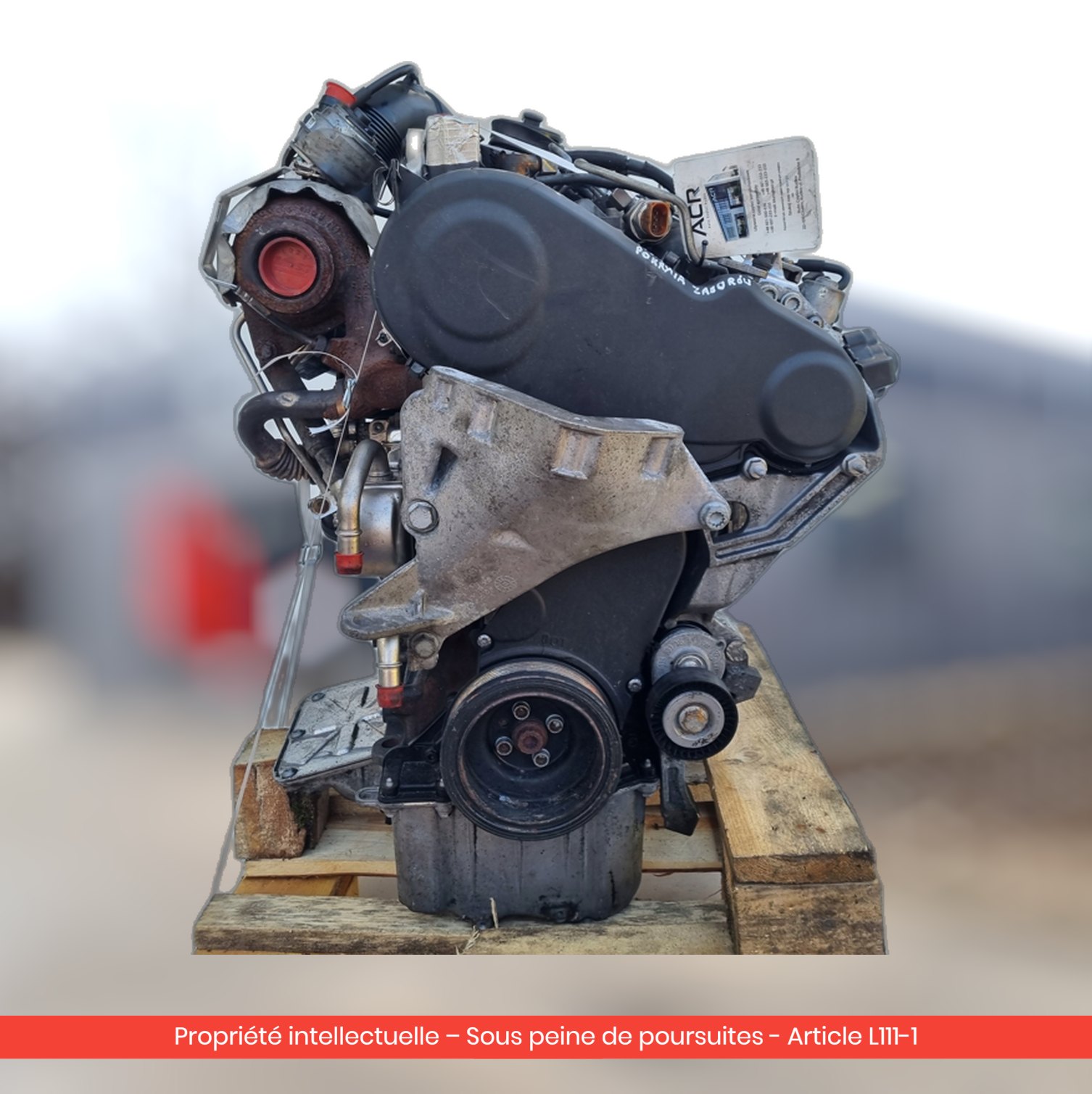 Moteur Volkswagen Polo V CFW CFWA — occasion — vue 4