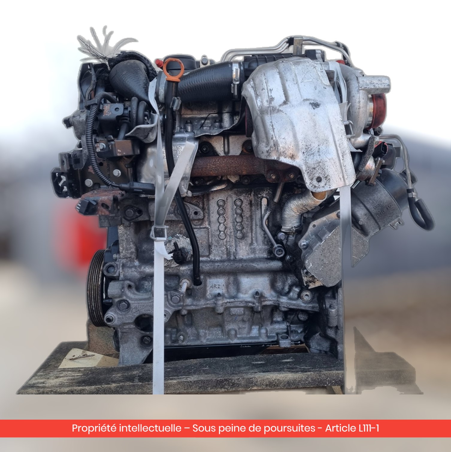 Moteur Citroën DS3 8HR — occasion — vue 3