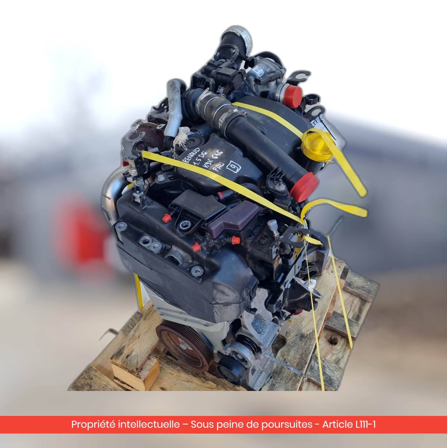 Moteur Renault Talisman K9K647 — occasion — vue 2