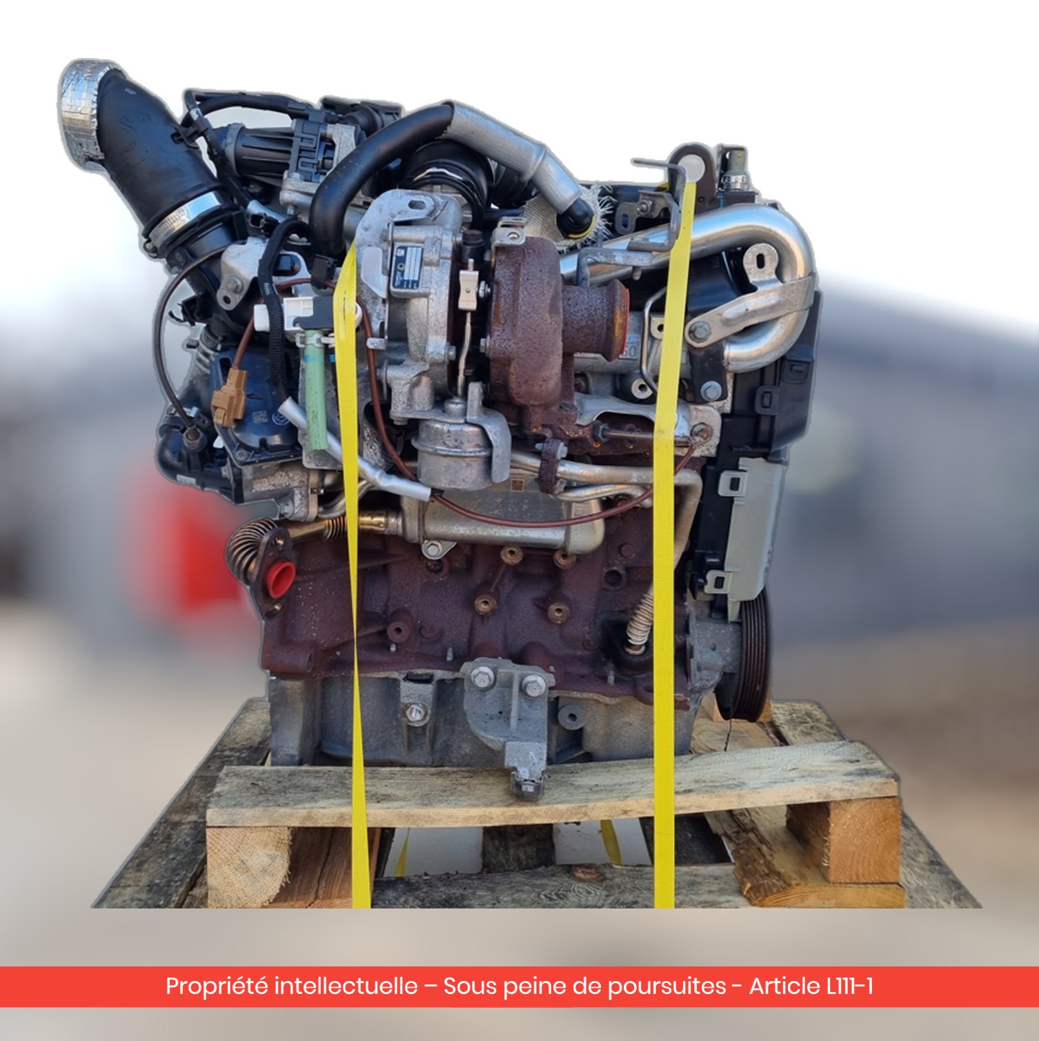 Moteur Renault Talisman K9K647 — occasion — vue 3